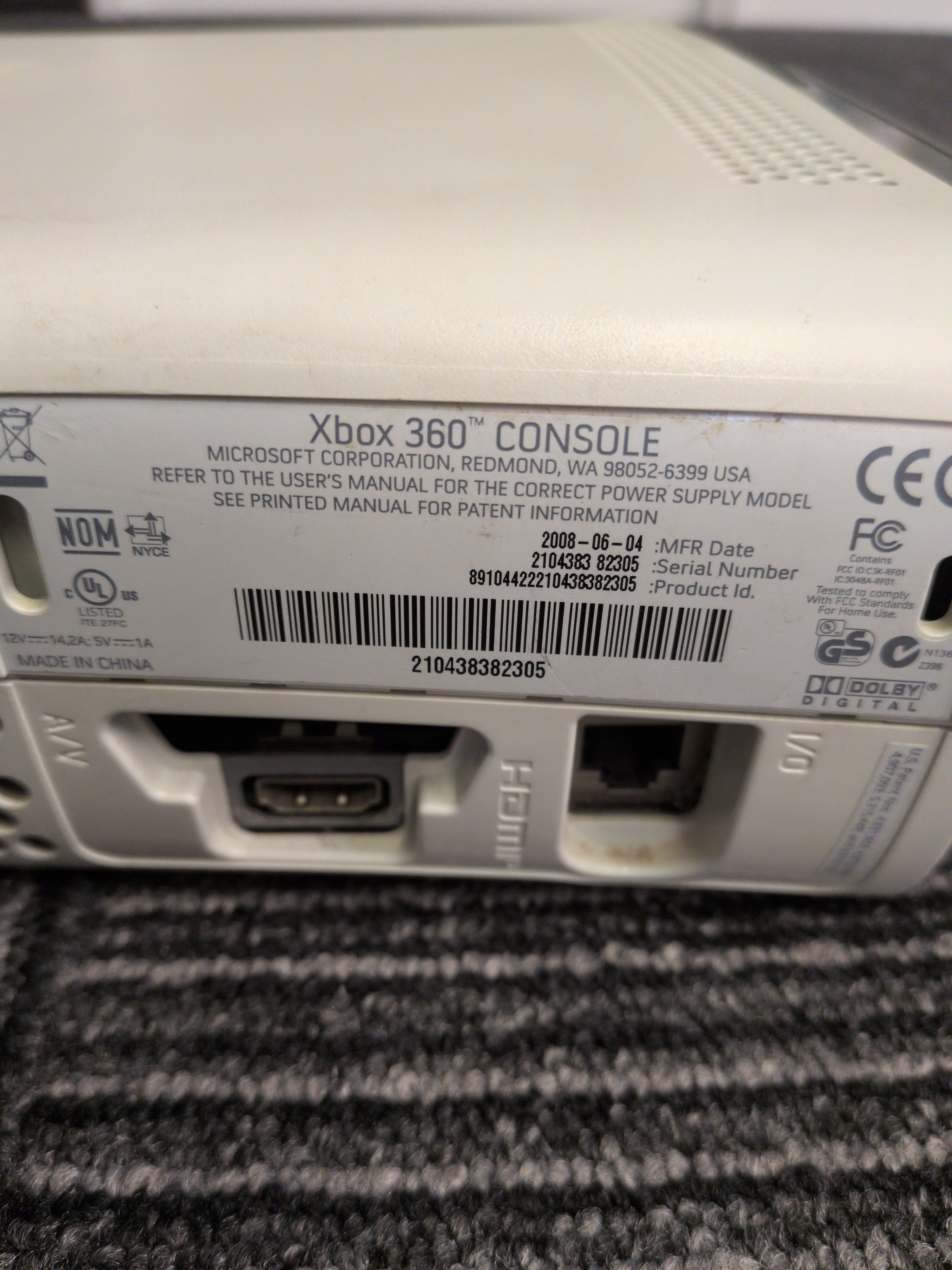 Xbox 360 Console & Games Bundle