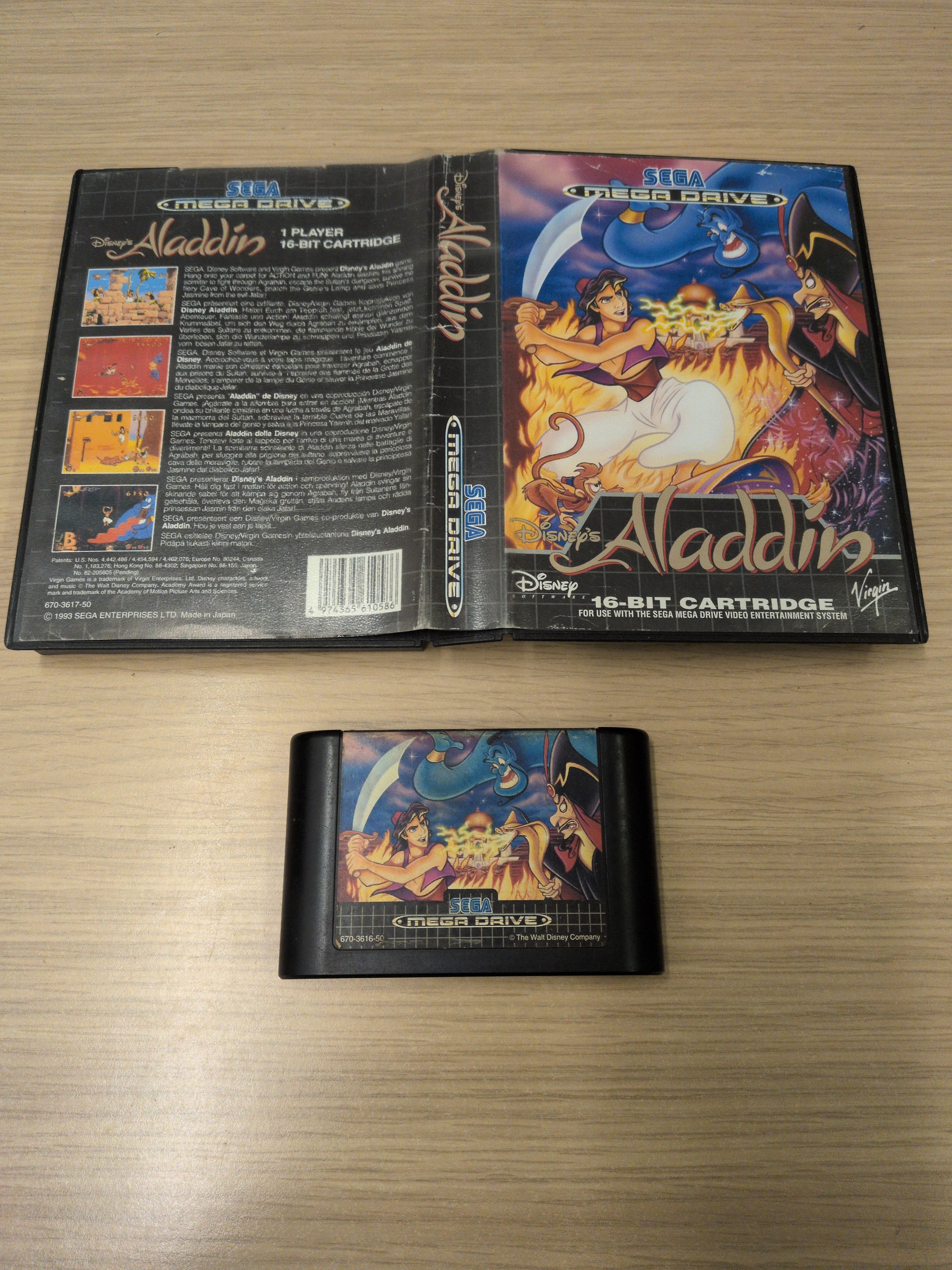 Aladdin (Disney's) Sega Mega Drive game
