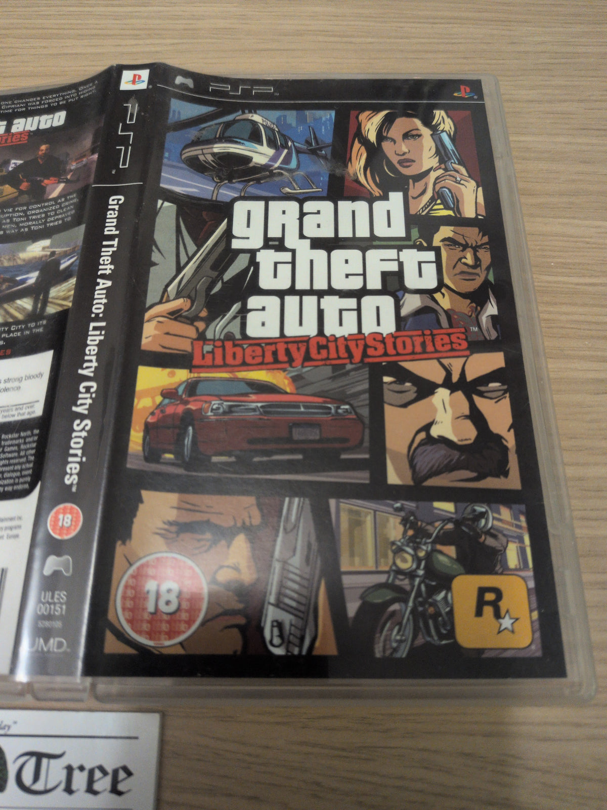 Grand Theft Auto Liberty City Stories Sony PSP game