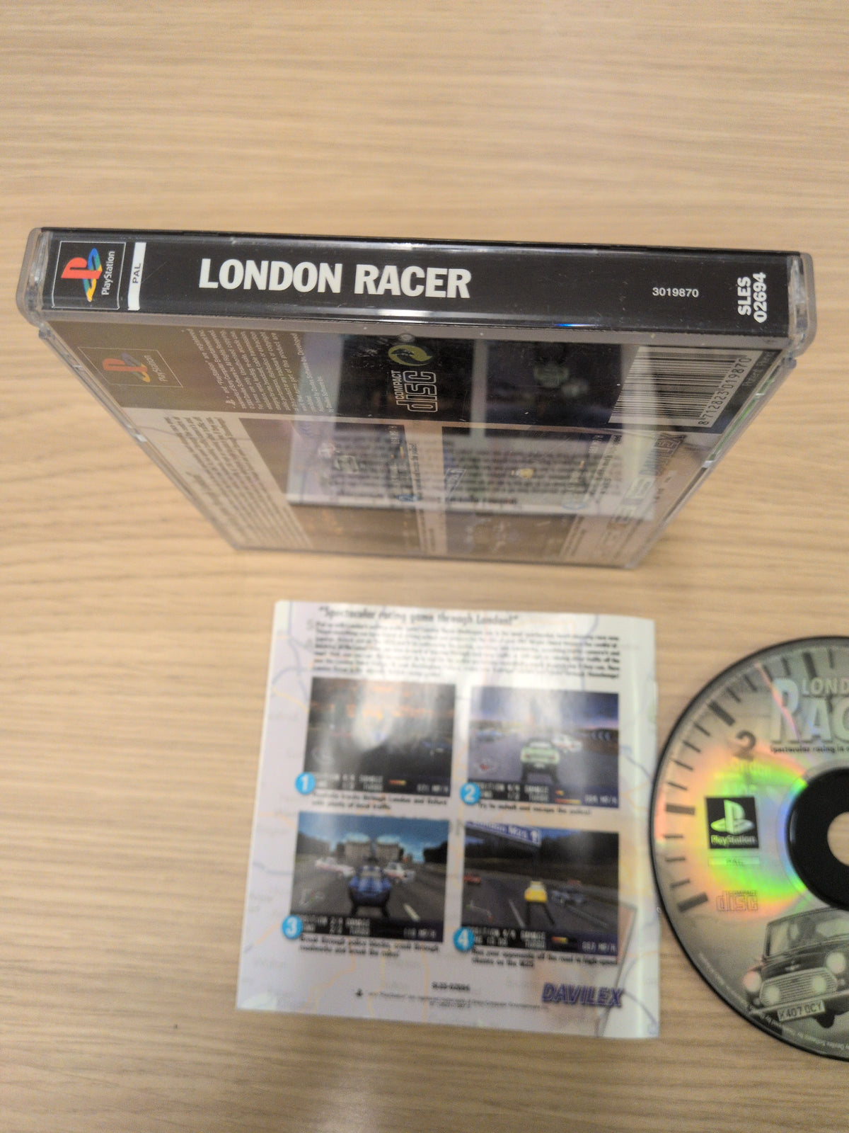 London Racer Sony PS1 game