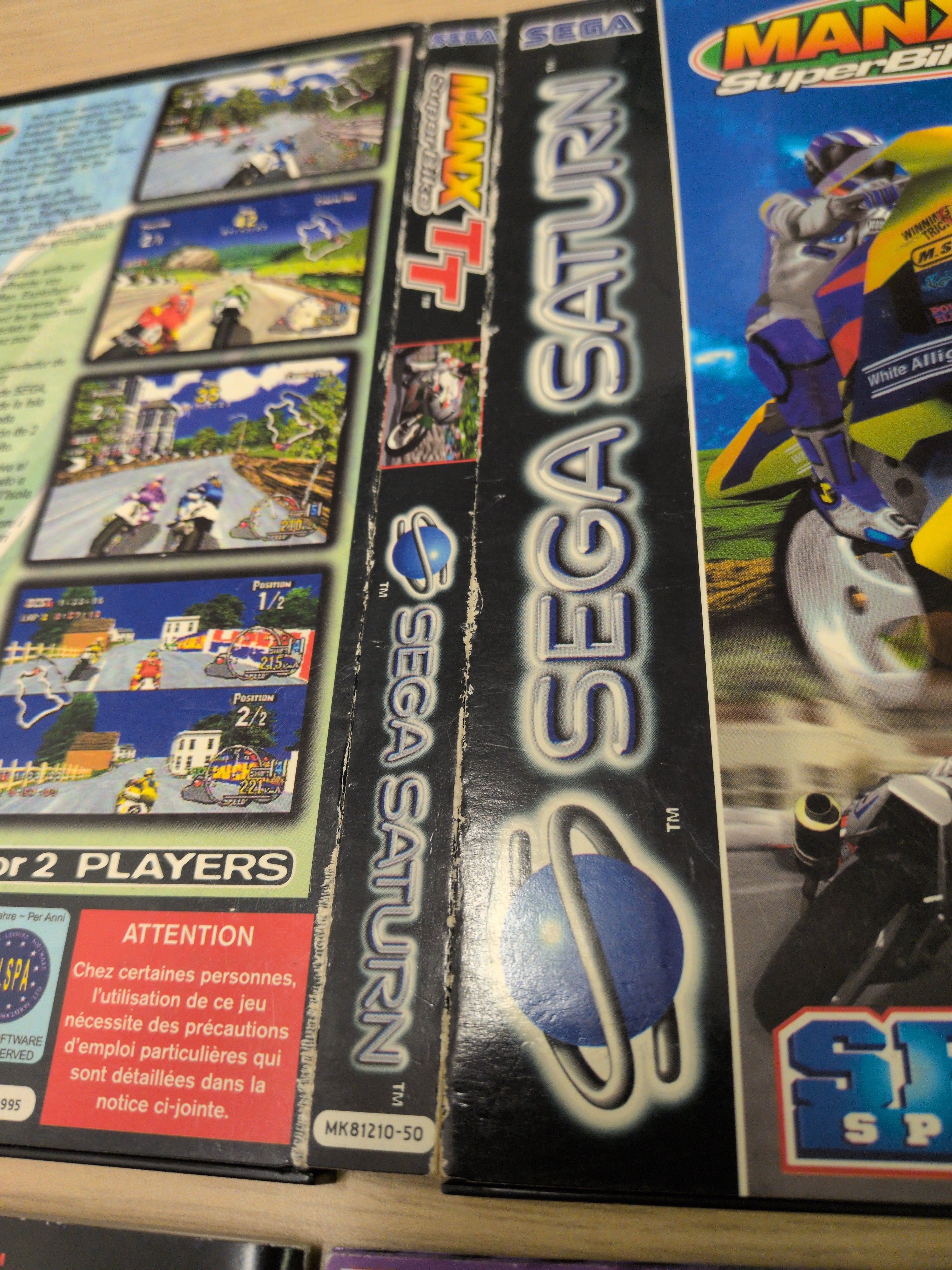 Manx TT Superbike Sega Saturn game