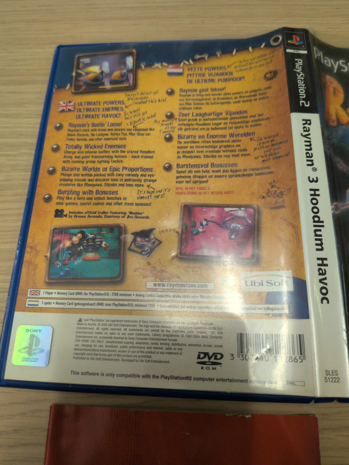 Rayman 3 Hoodlum Havoc Sony PS2 game