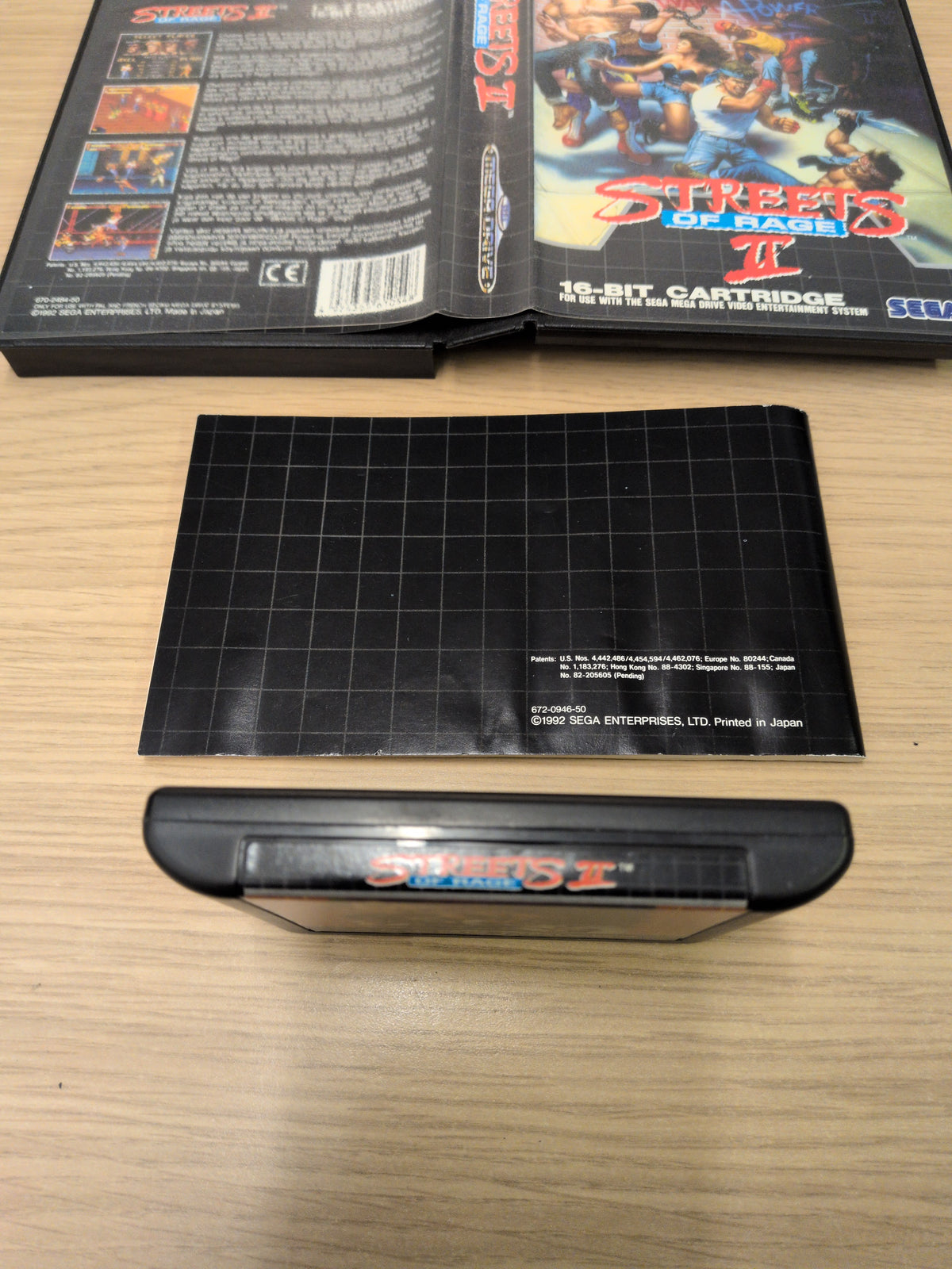 Streets of Rage II Sega Mega Drive game