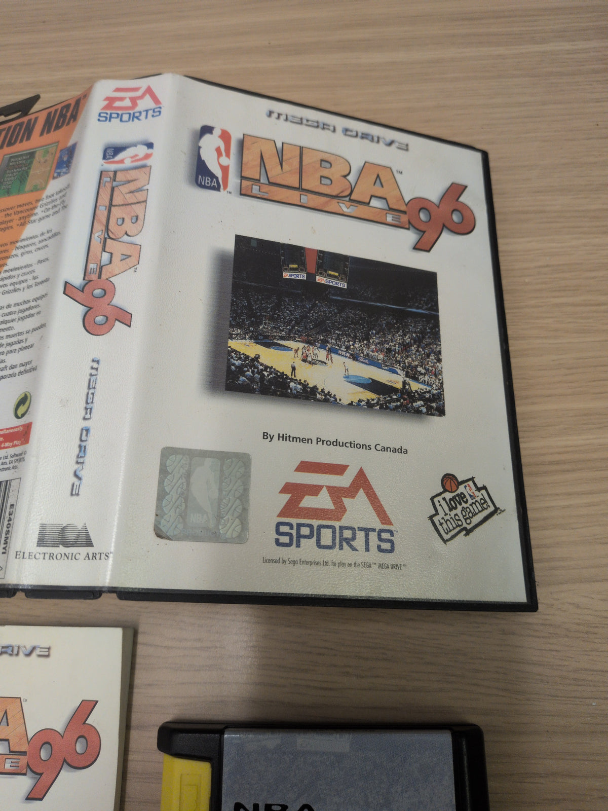NBA Live '96 Sega Mega Drive game