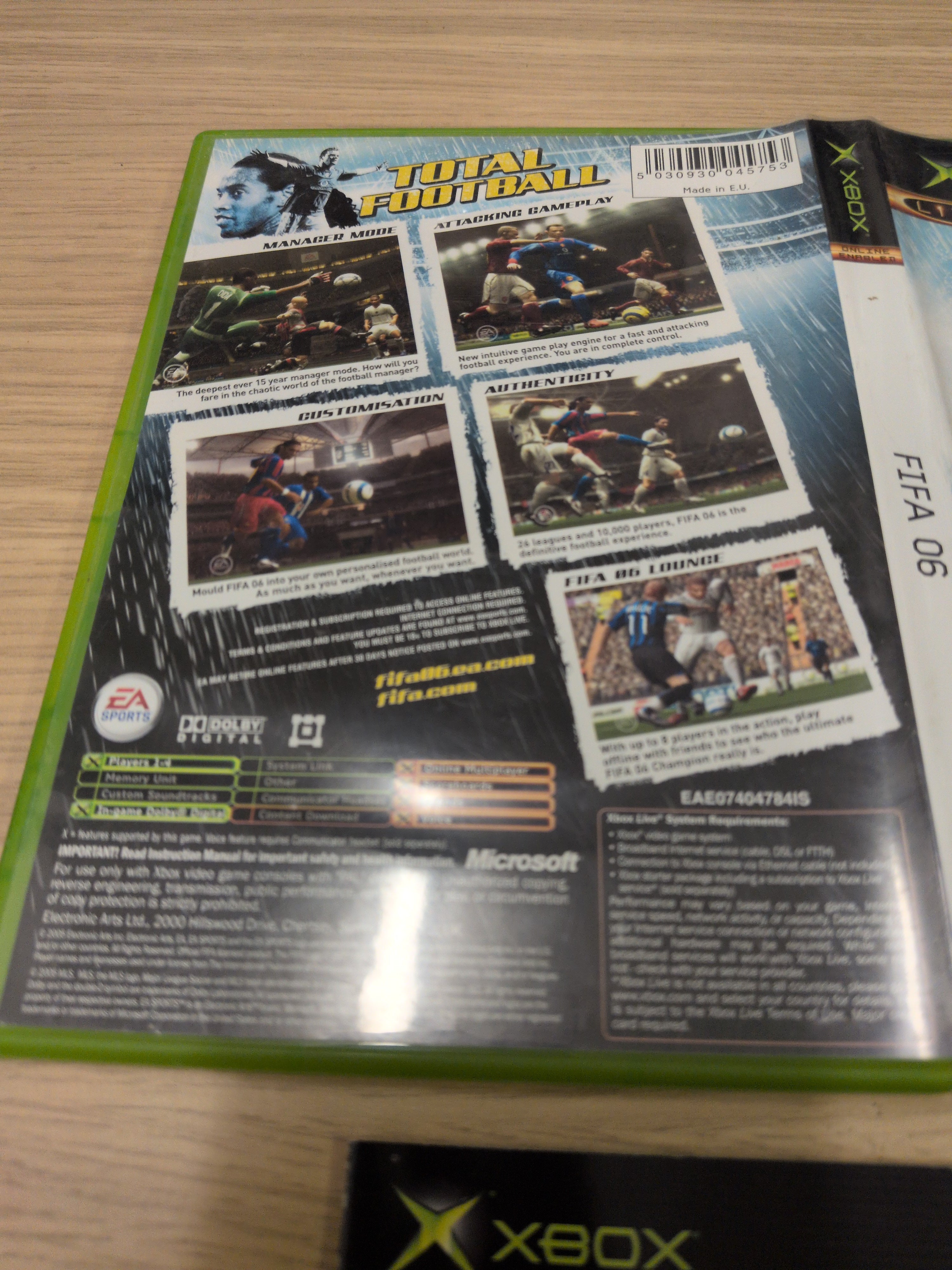 FIFA 06 original Xbox game