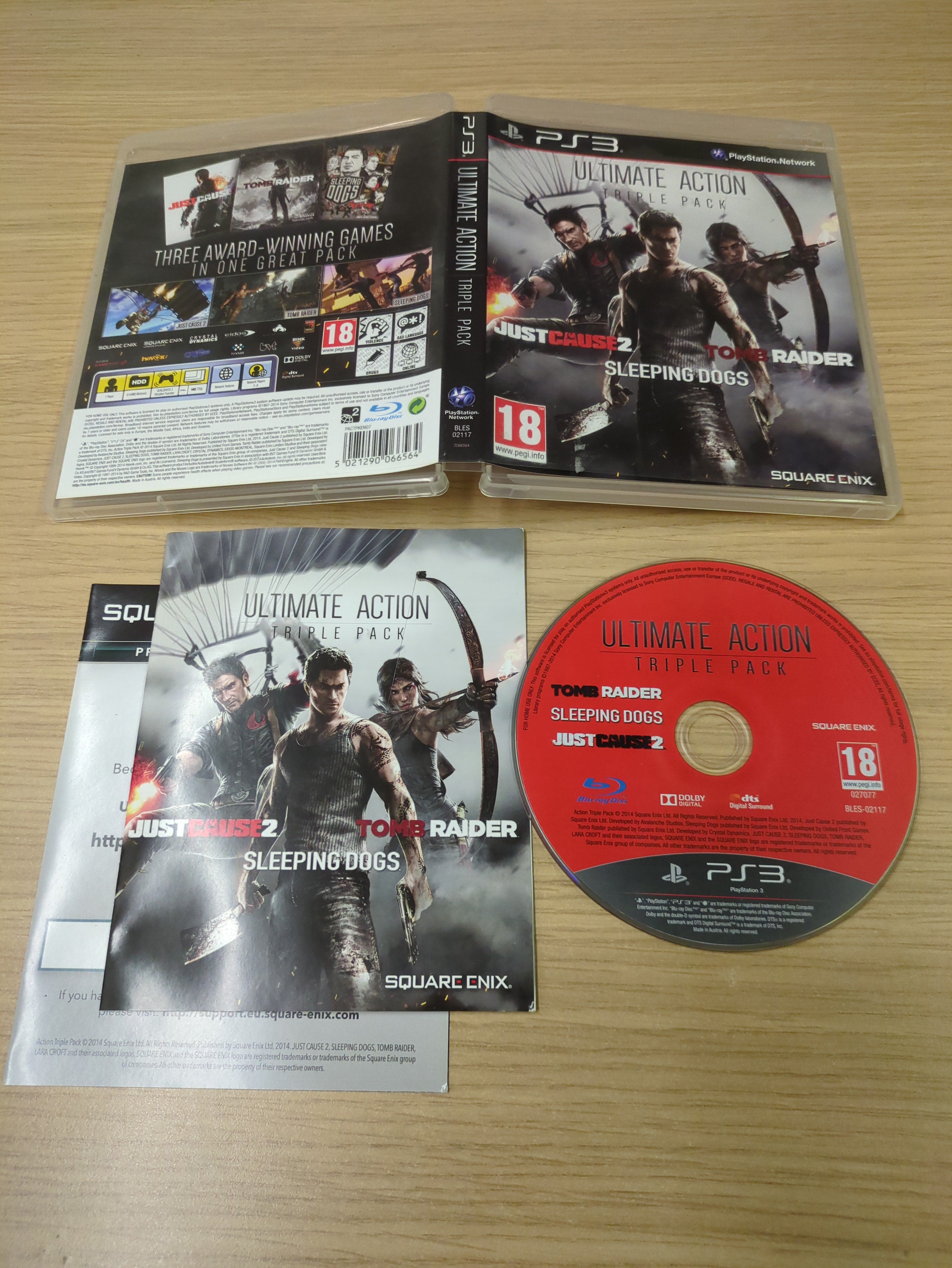 Ultimate Action Triple Pack - PS3 - Complet PAL - French - Sony PlayStation 3