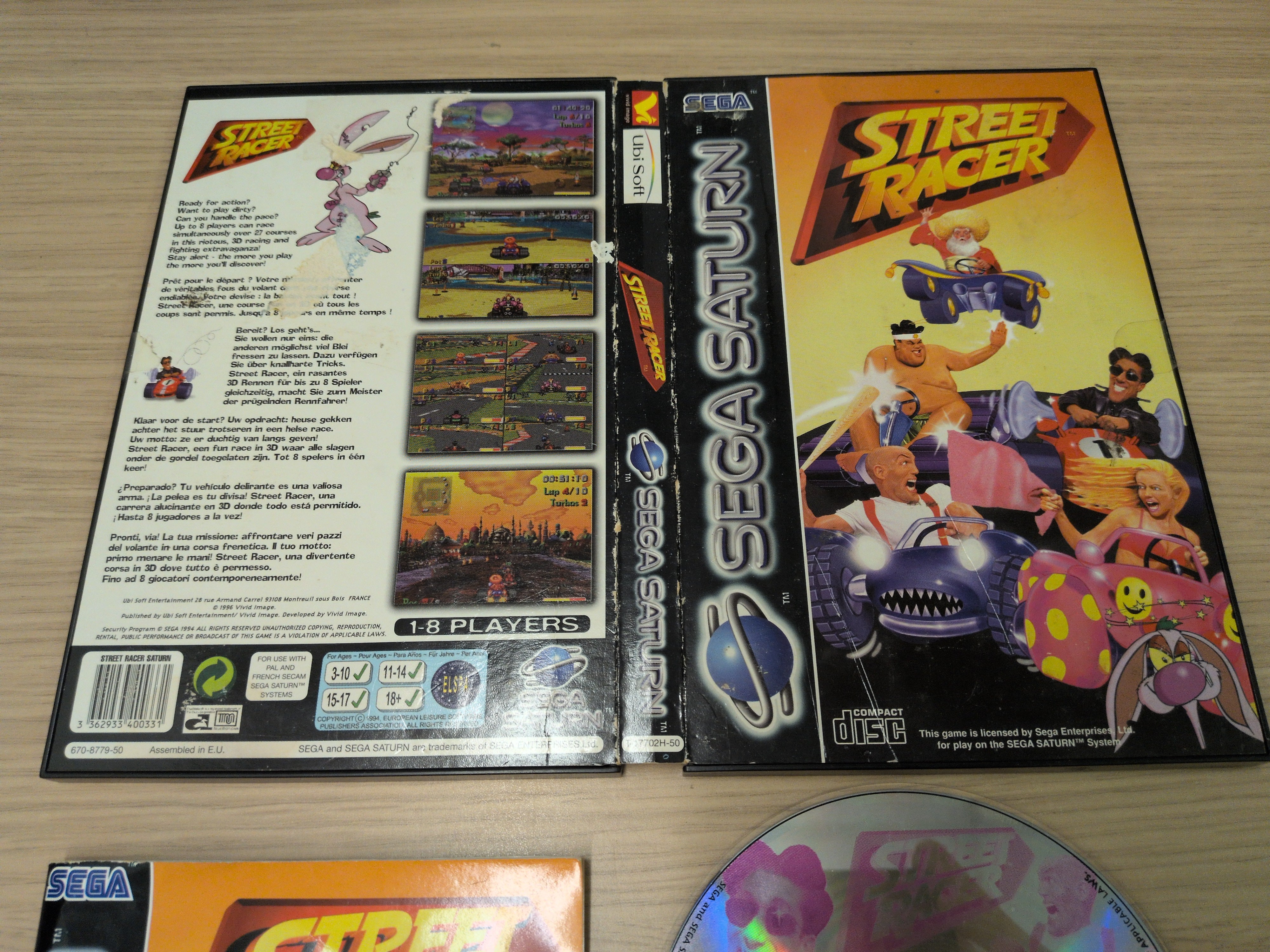 Street Racer Sega Saturn game