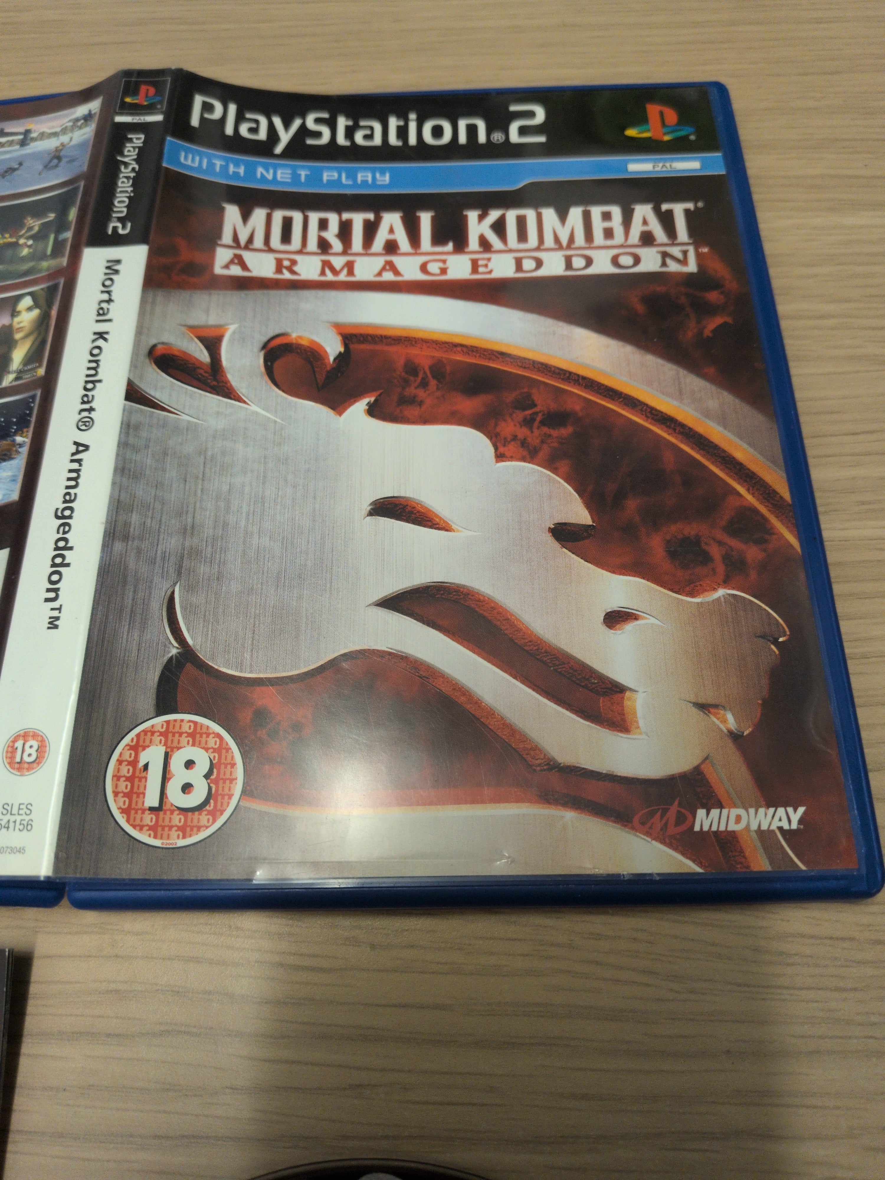Mortal Kombat Armageddon Sony PS2 game