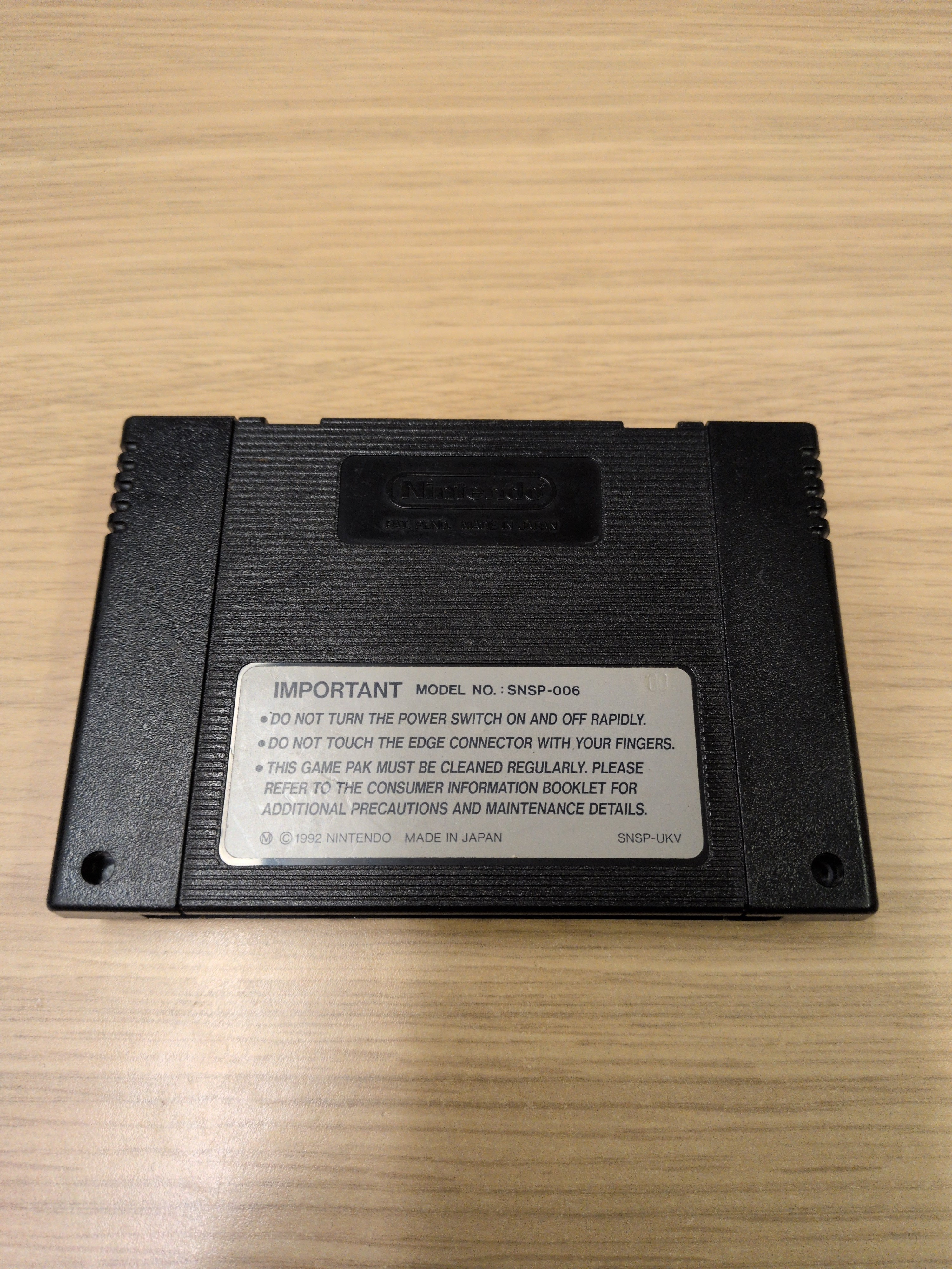 Killer Instinct Super Nintendo SNES game Cart Only