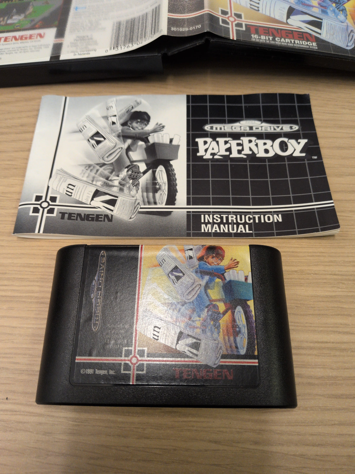 Paperboy Sega Mega Drive game