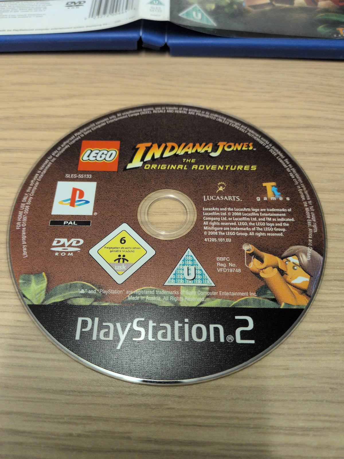 LEGO Indiana Jones: The Original Adventures Sony PS2 game
