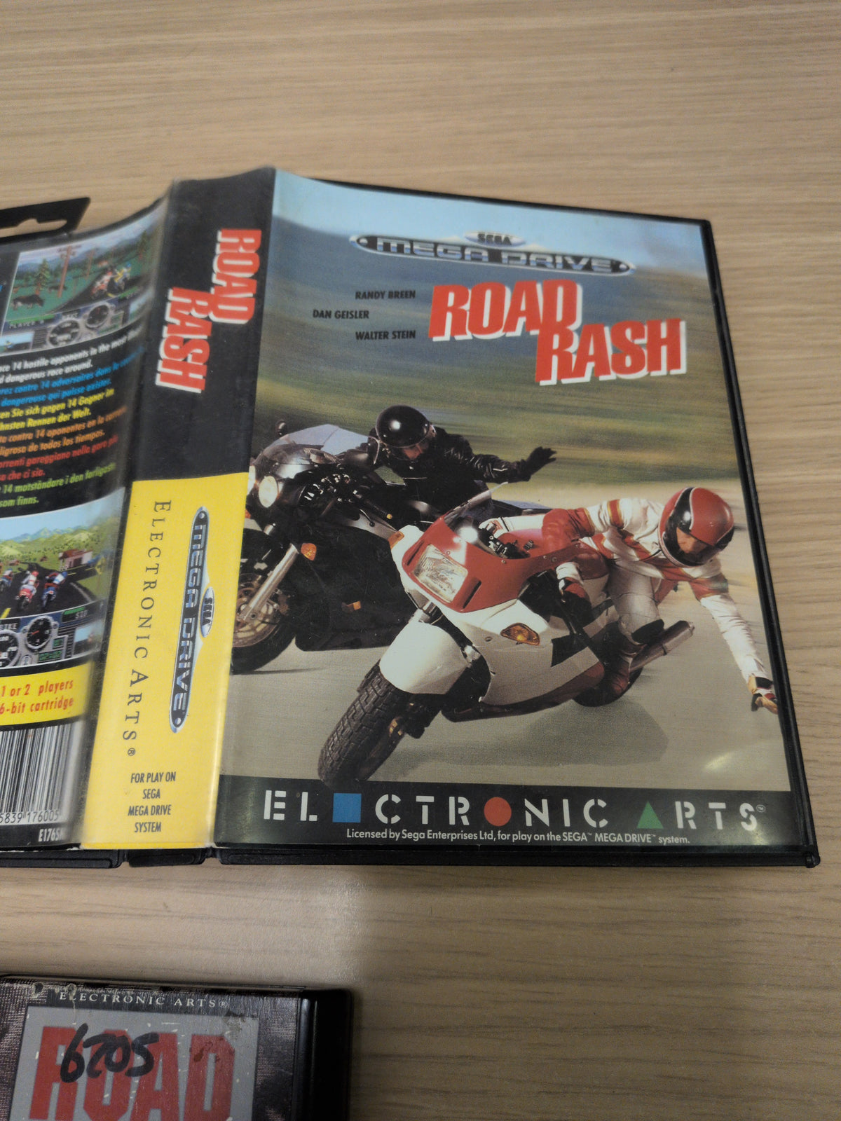 Road Rash Sega Mega Drive game