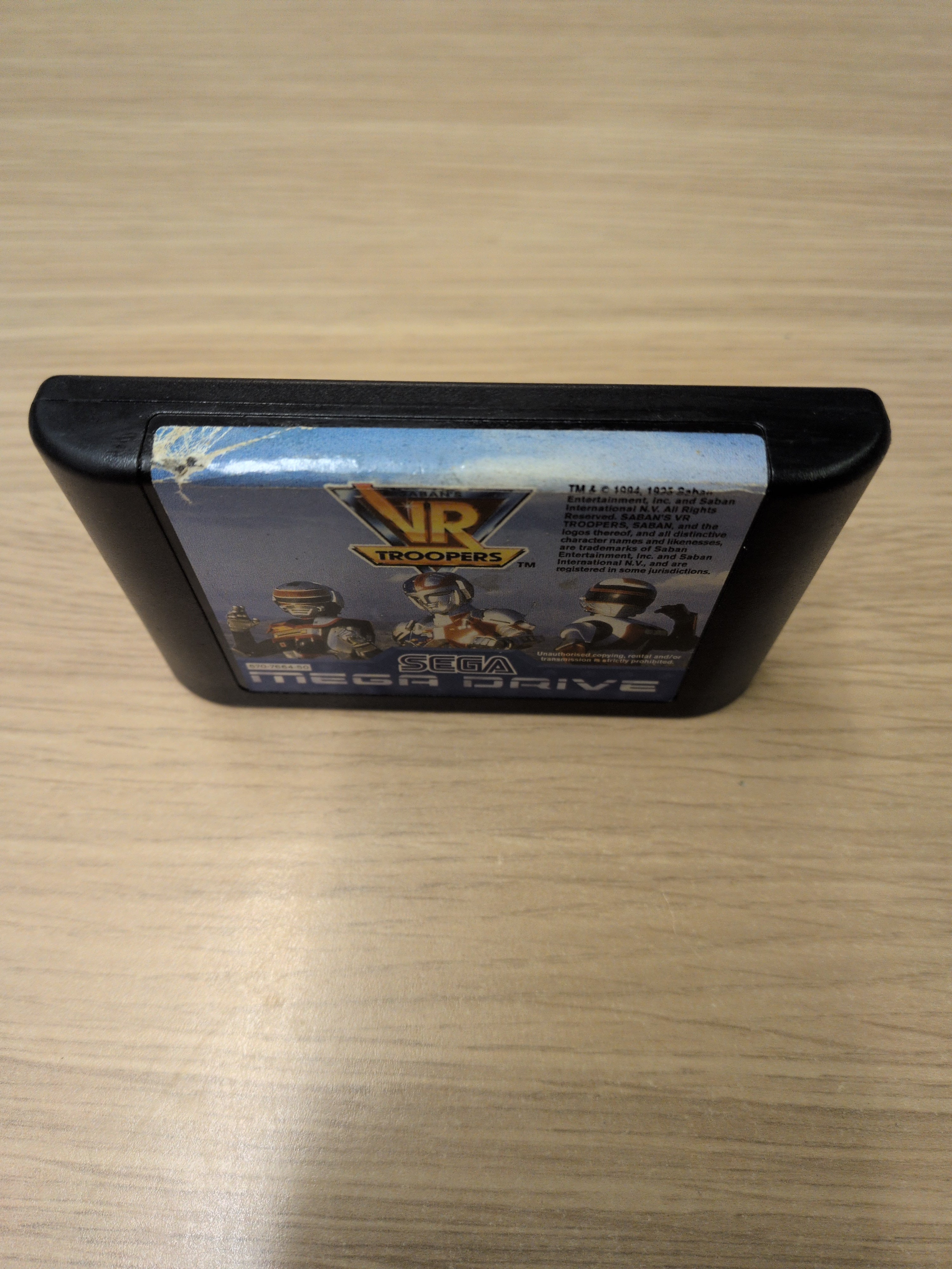 VR Troopers Sega Mega Drive game