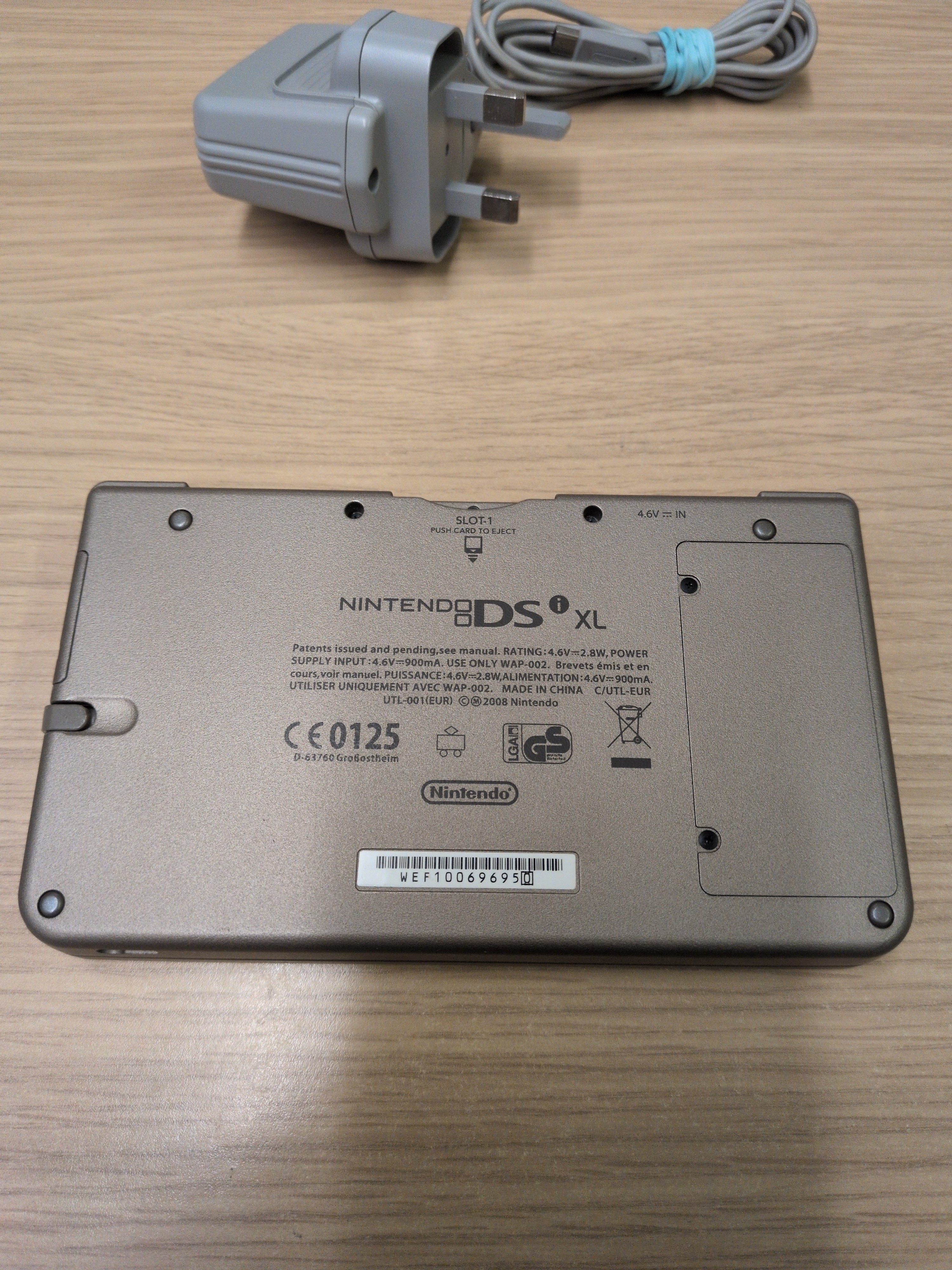 Nintendo DSi XL Bronze/brown handheld