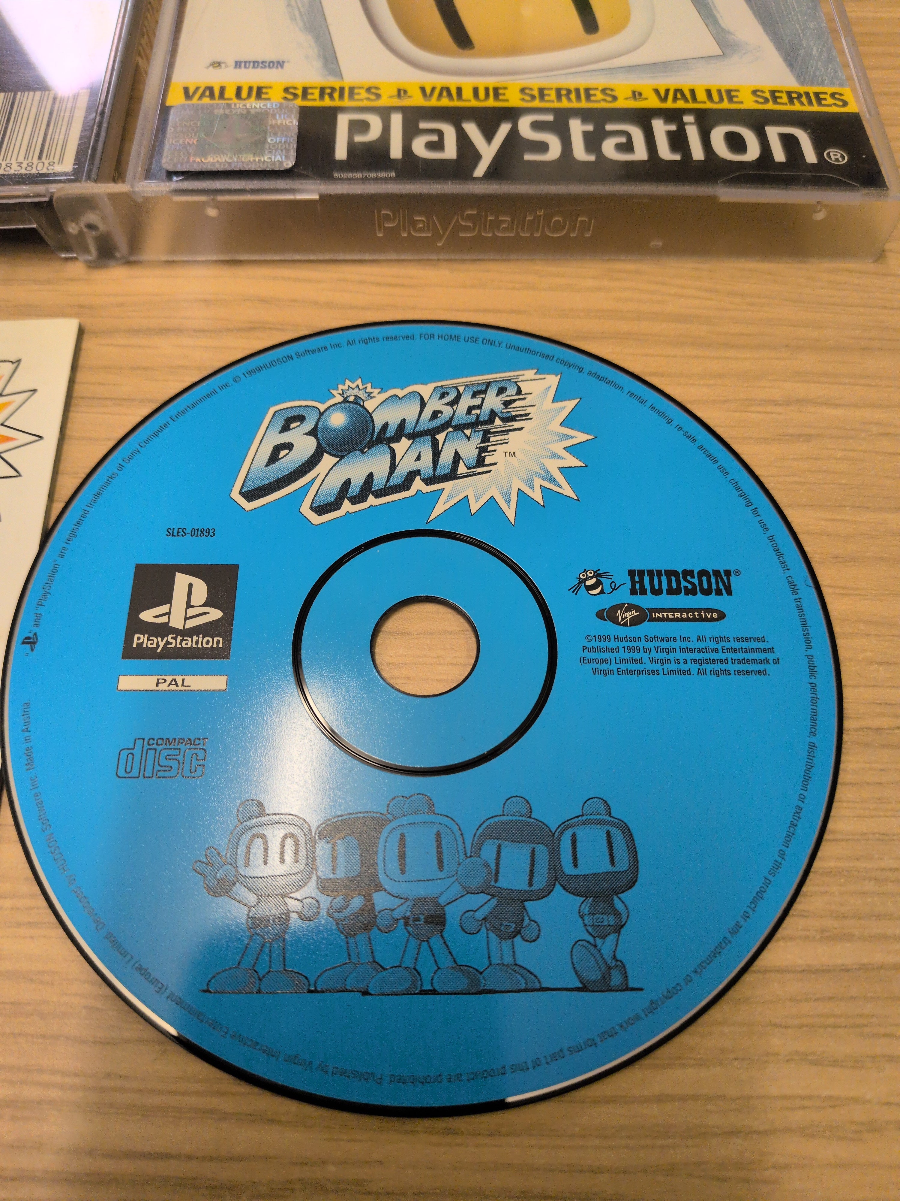 Bomberman Sony PS1 Value Series game