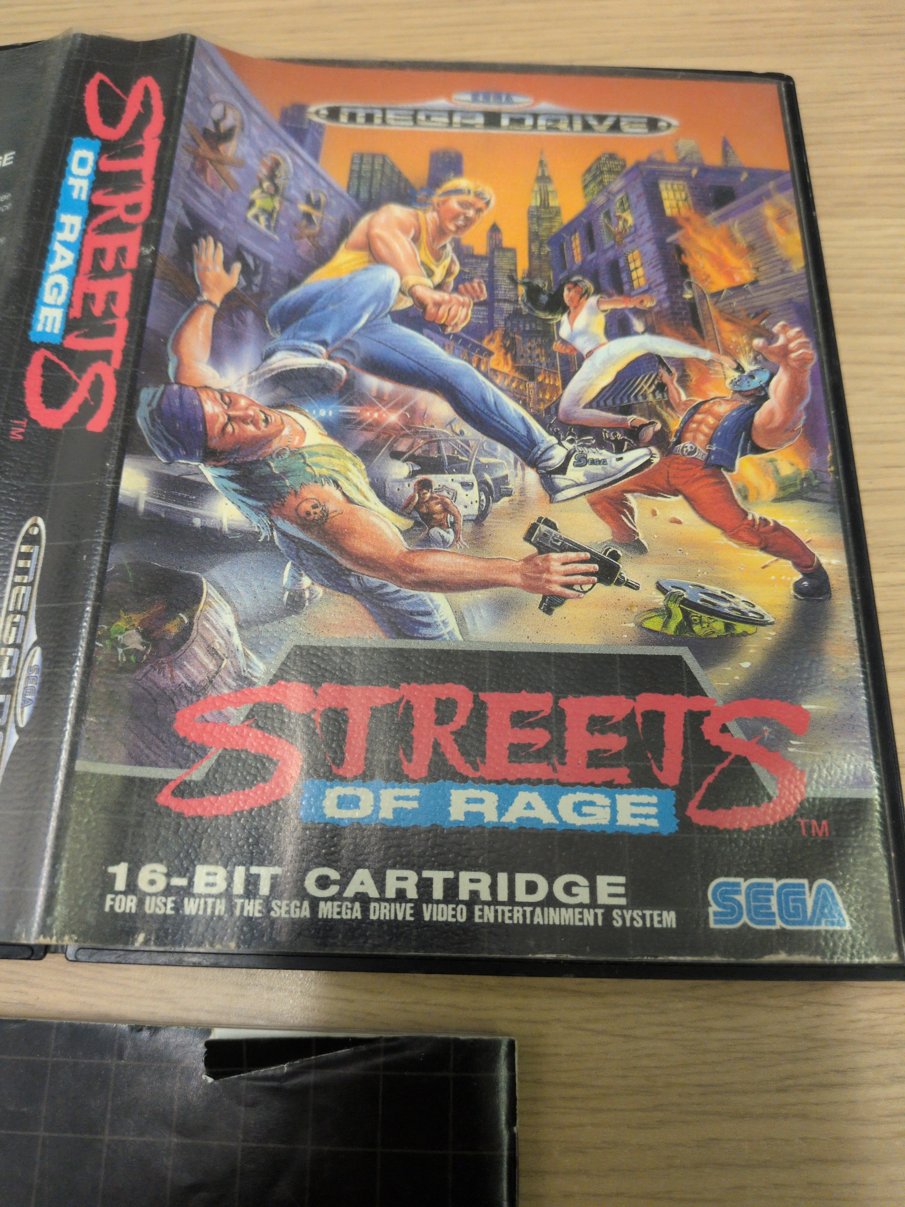 Streets of Rage Sega Mega Drive game