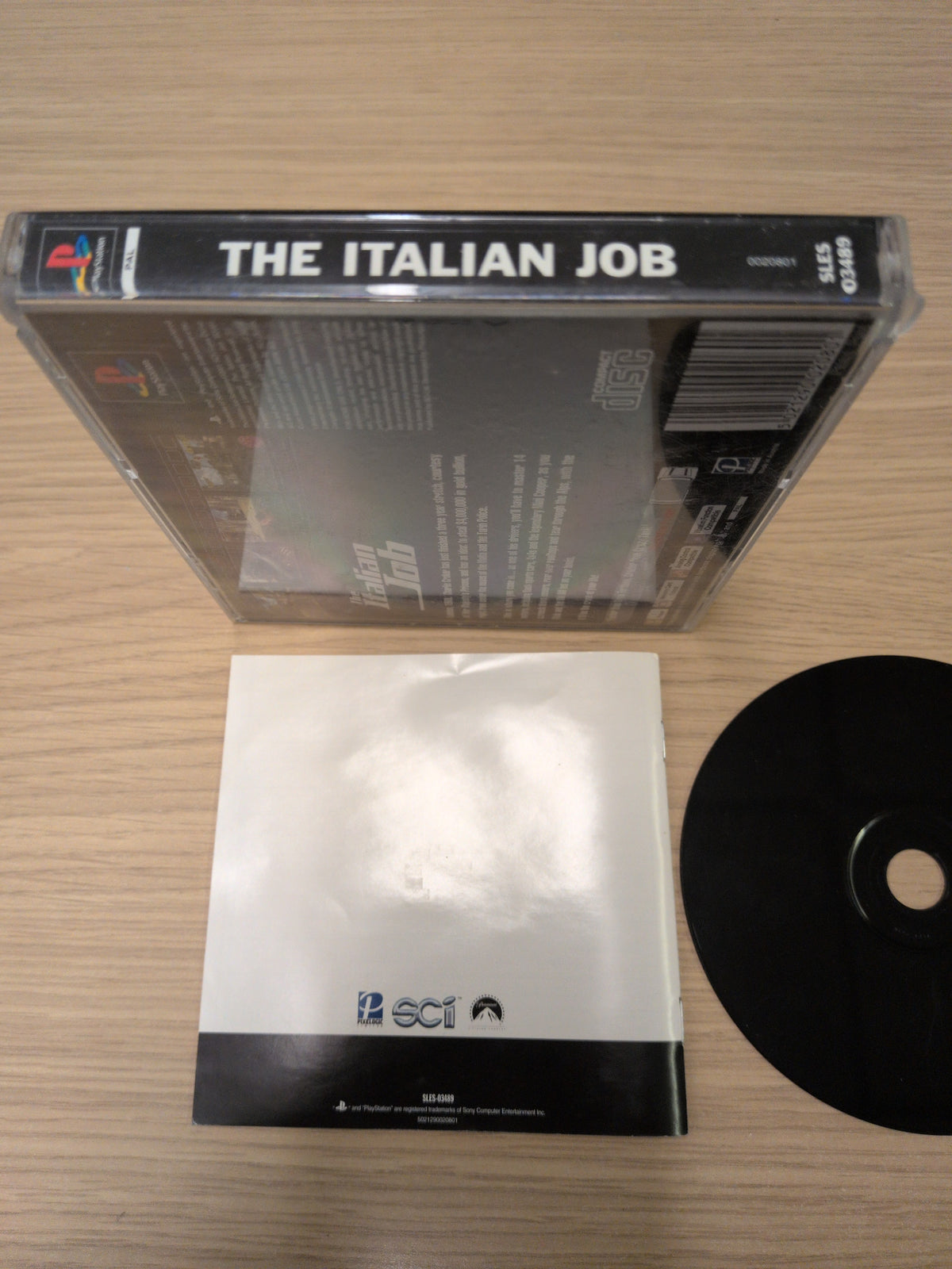 The Italian Job Sony PS1 game