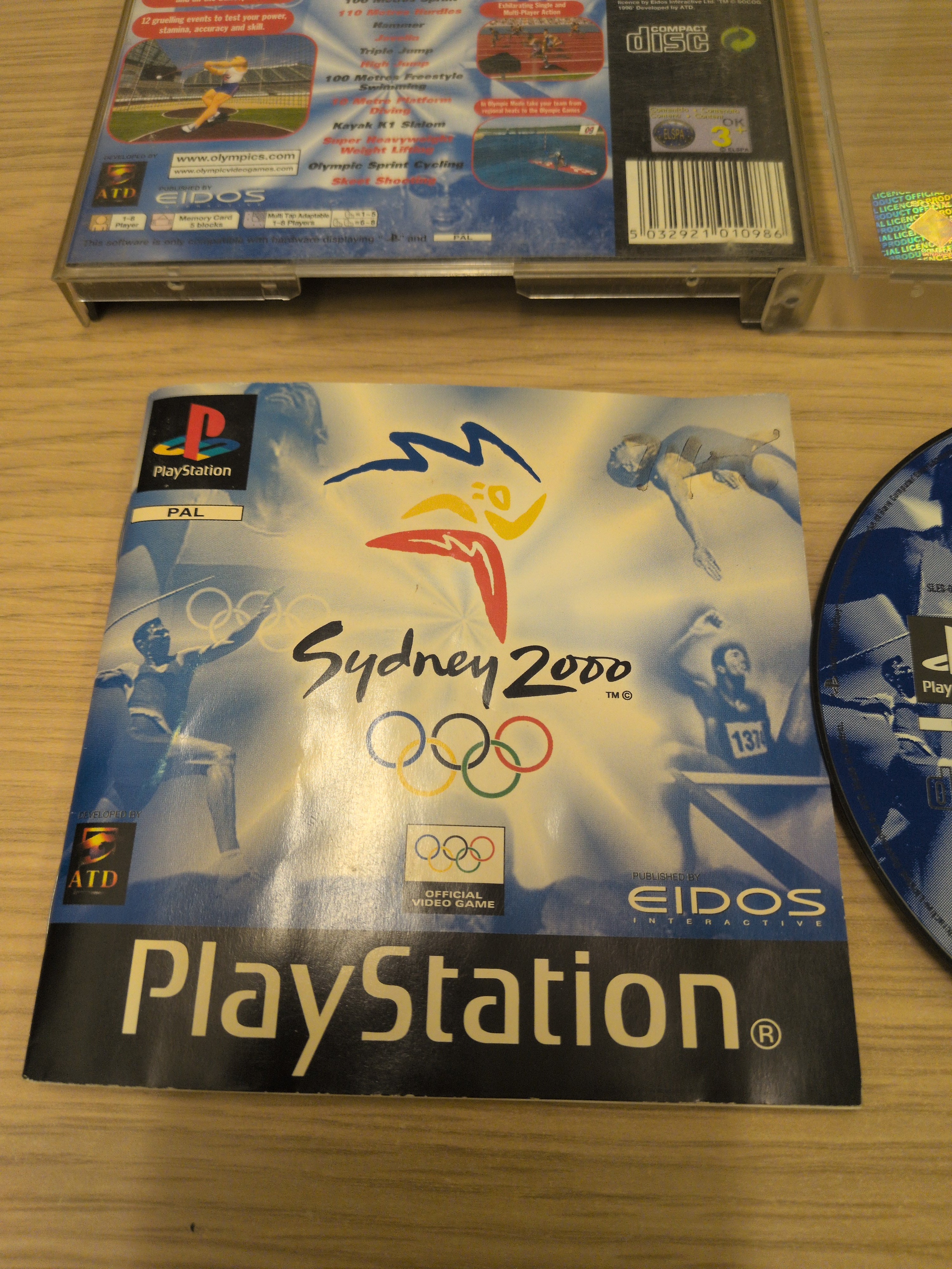 Sydney 2000 Sony PS1 game