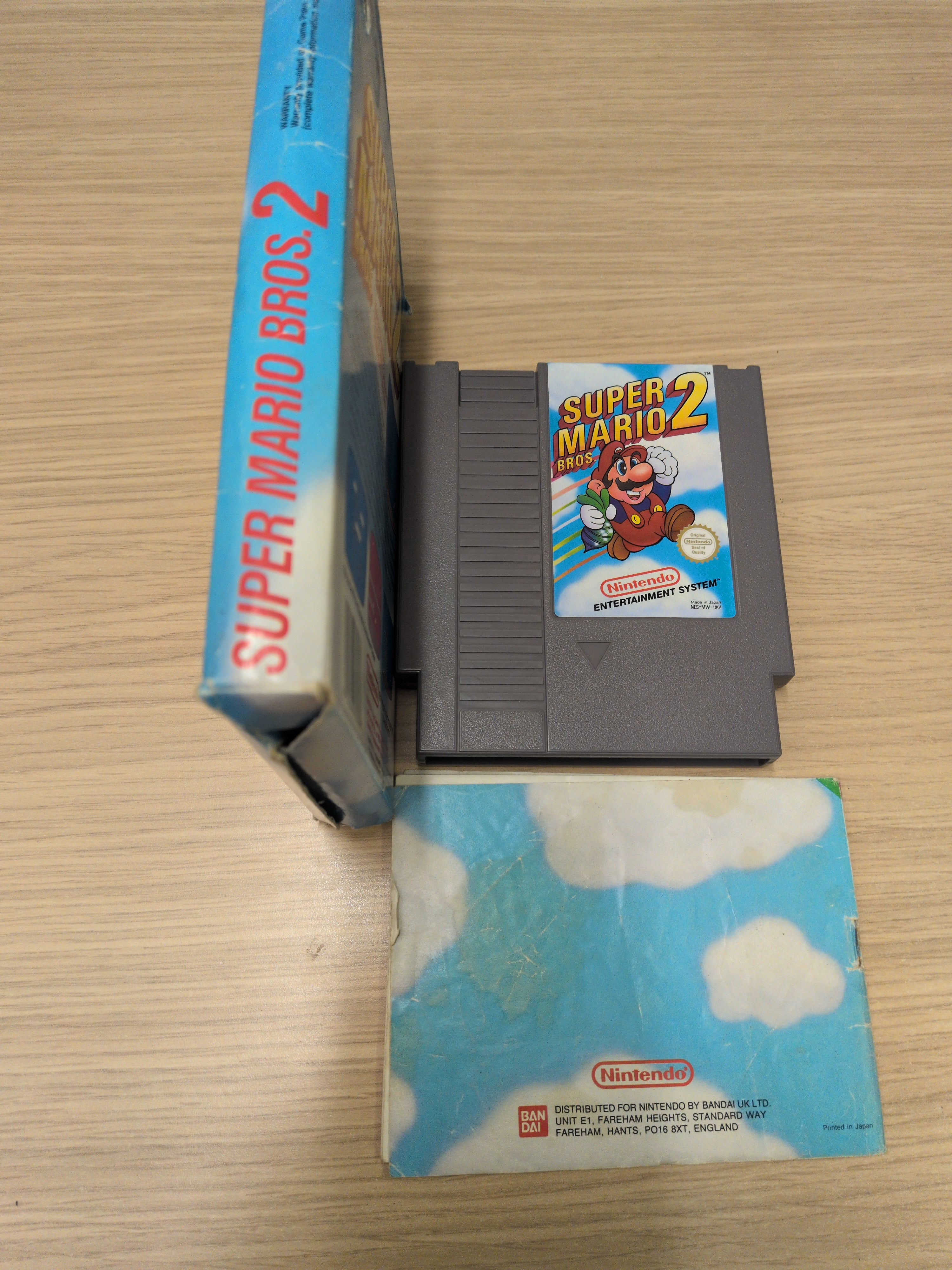 Super Mario Bros. 2 Nintendo NES game boxed