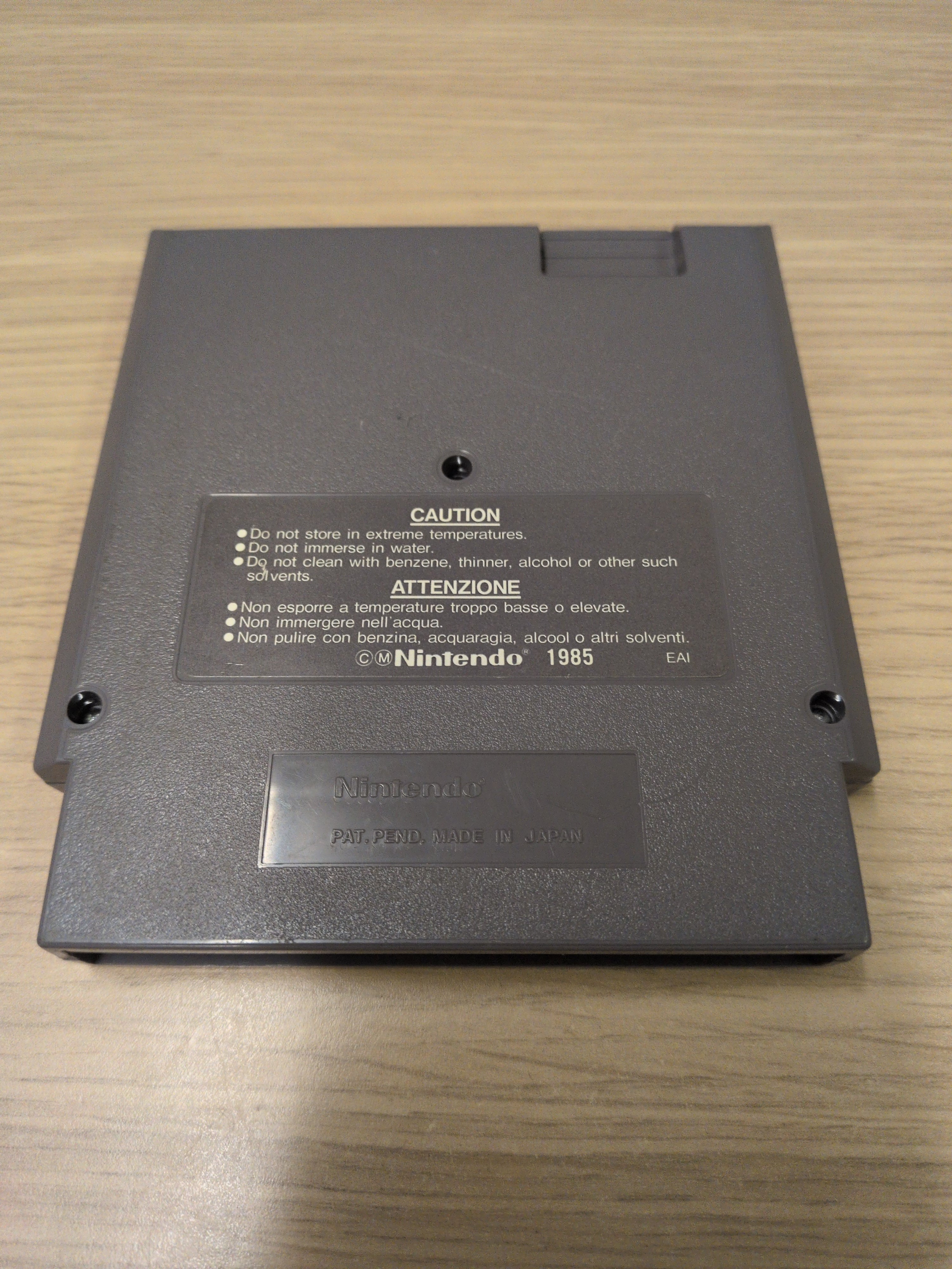 North & South Nintendo NES game cart only