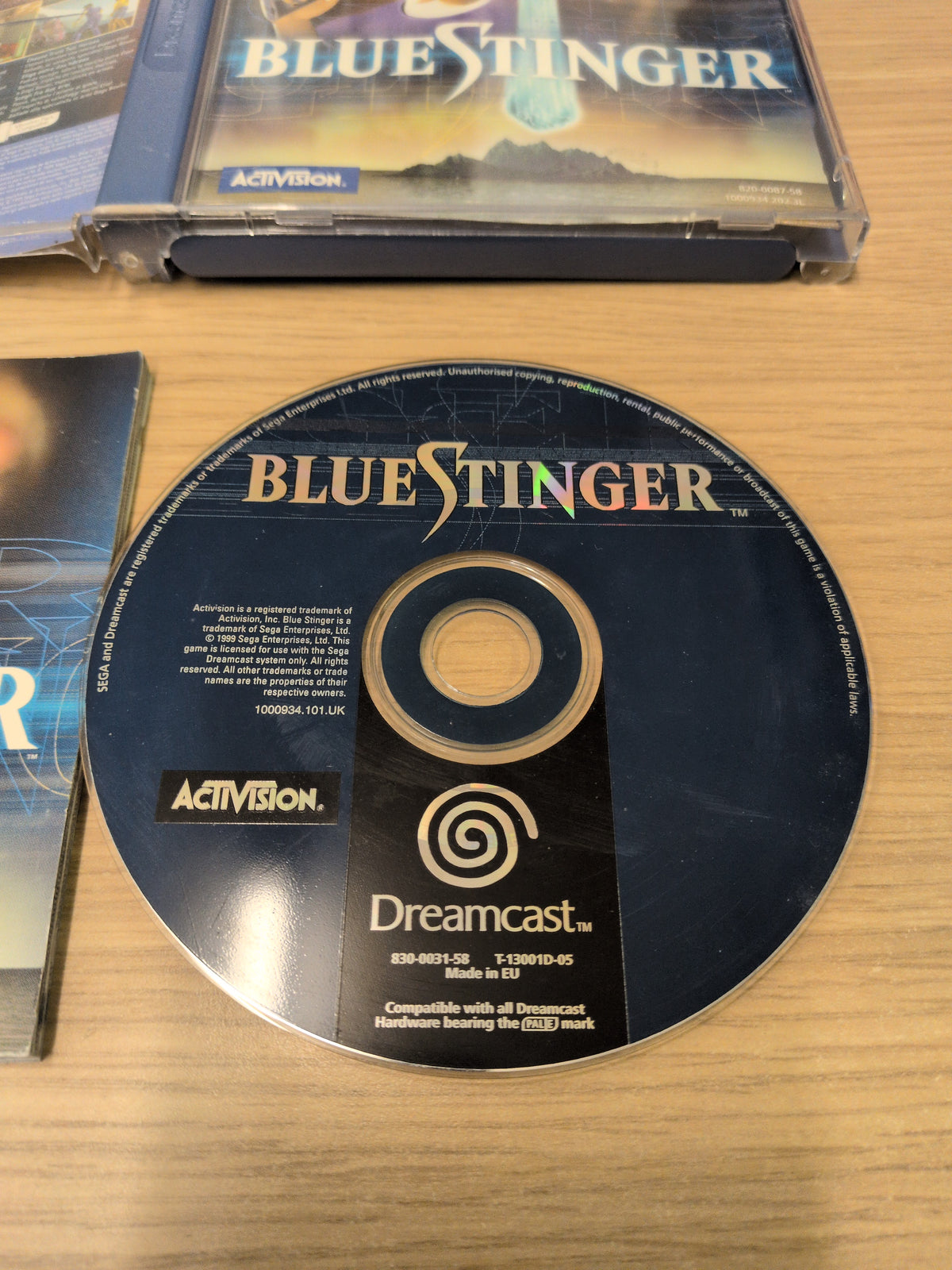 Blue Stinger Sega Dreamcast game