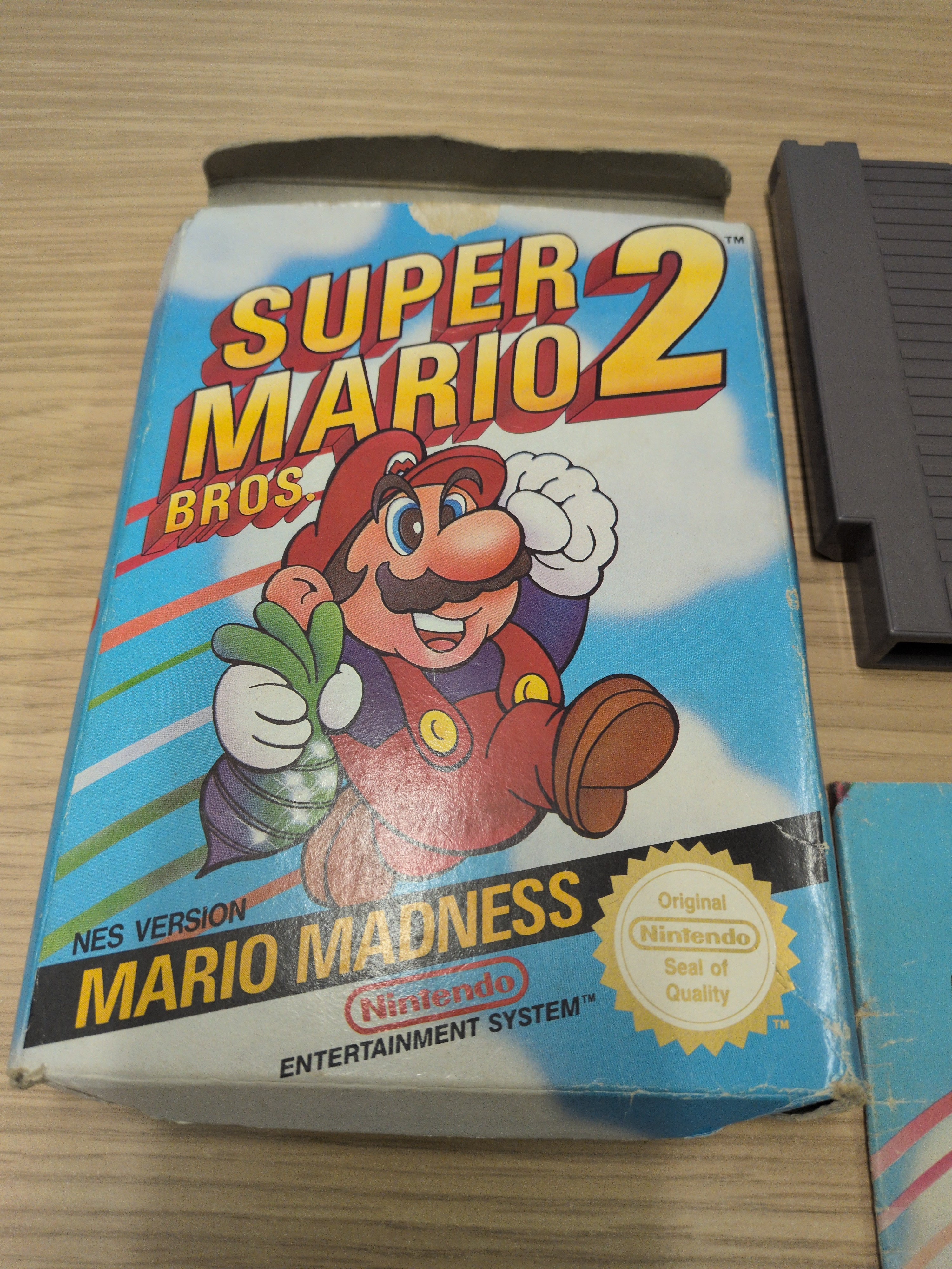 Super Mario Bros. 2 Nintendo NES game boxed