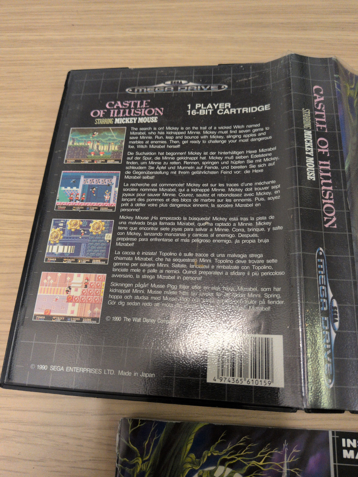 Castle of Illusion starring Mickey Mouse (Disney's) Sega Mega Drive game
