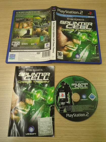 Tom Clancy's Splinter Cell Chaos Theory Sony PS2 game