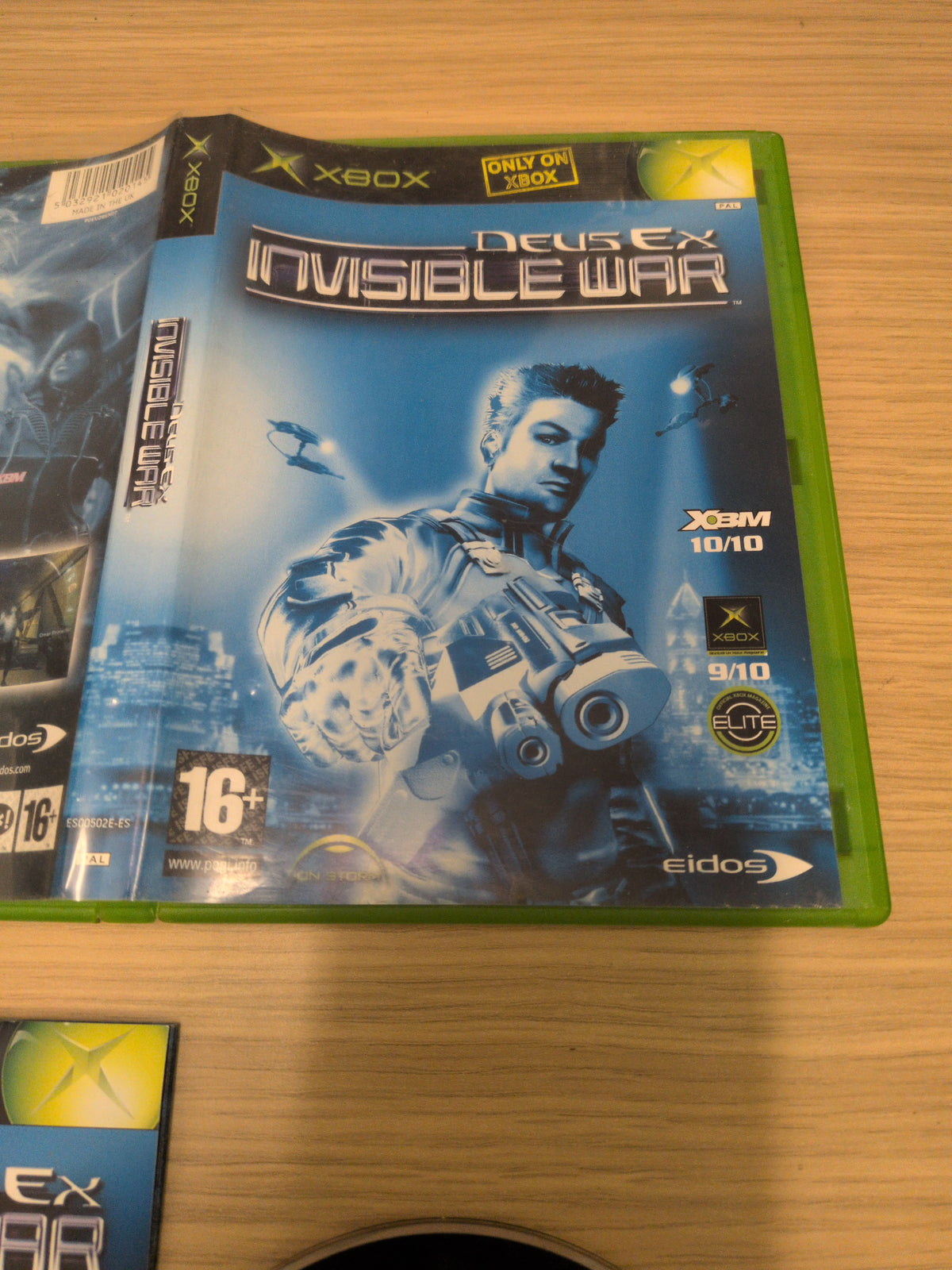 Deus Ex Invisible War original Xbox game