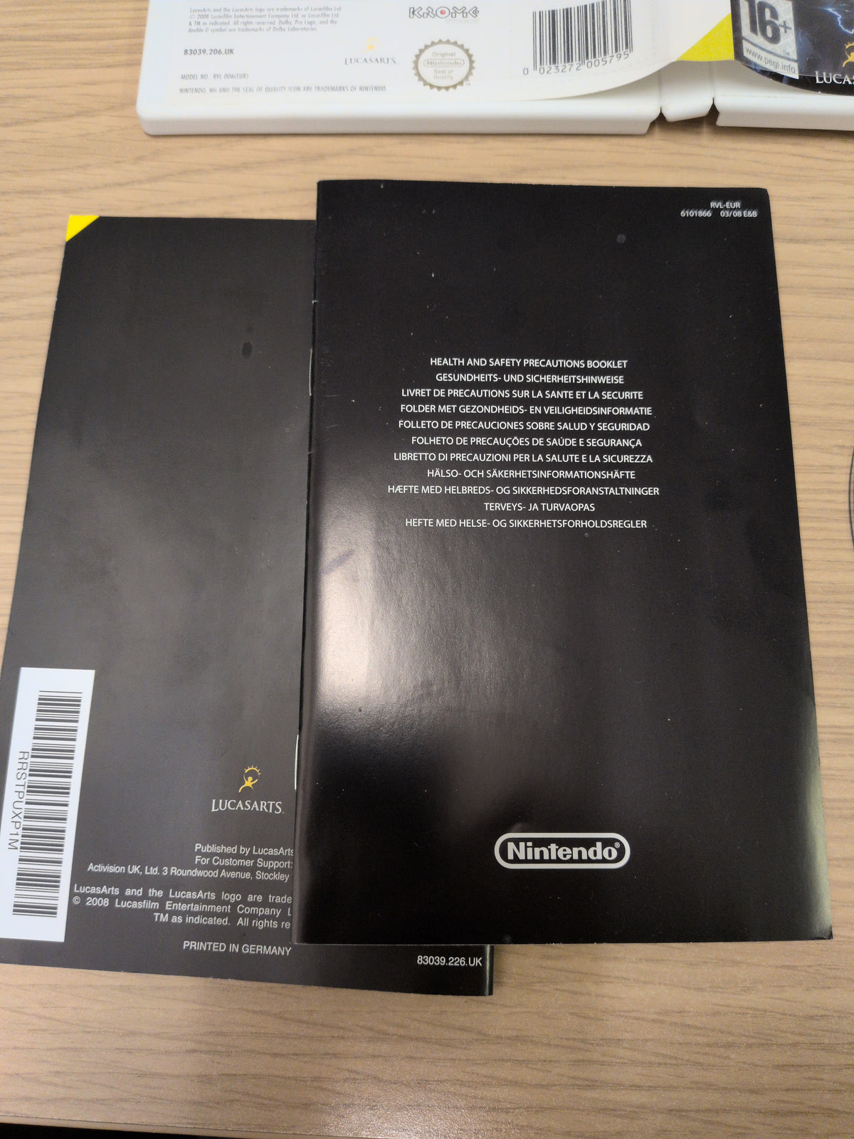 Star Wars: The Force Unleashed Nintendo Wii Game