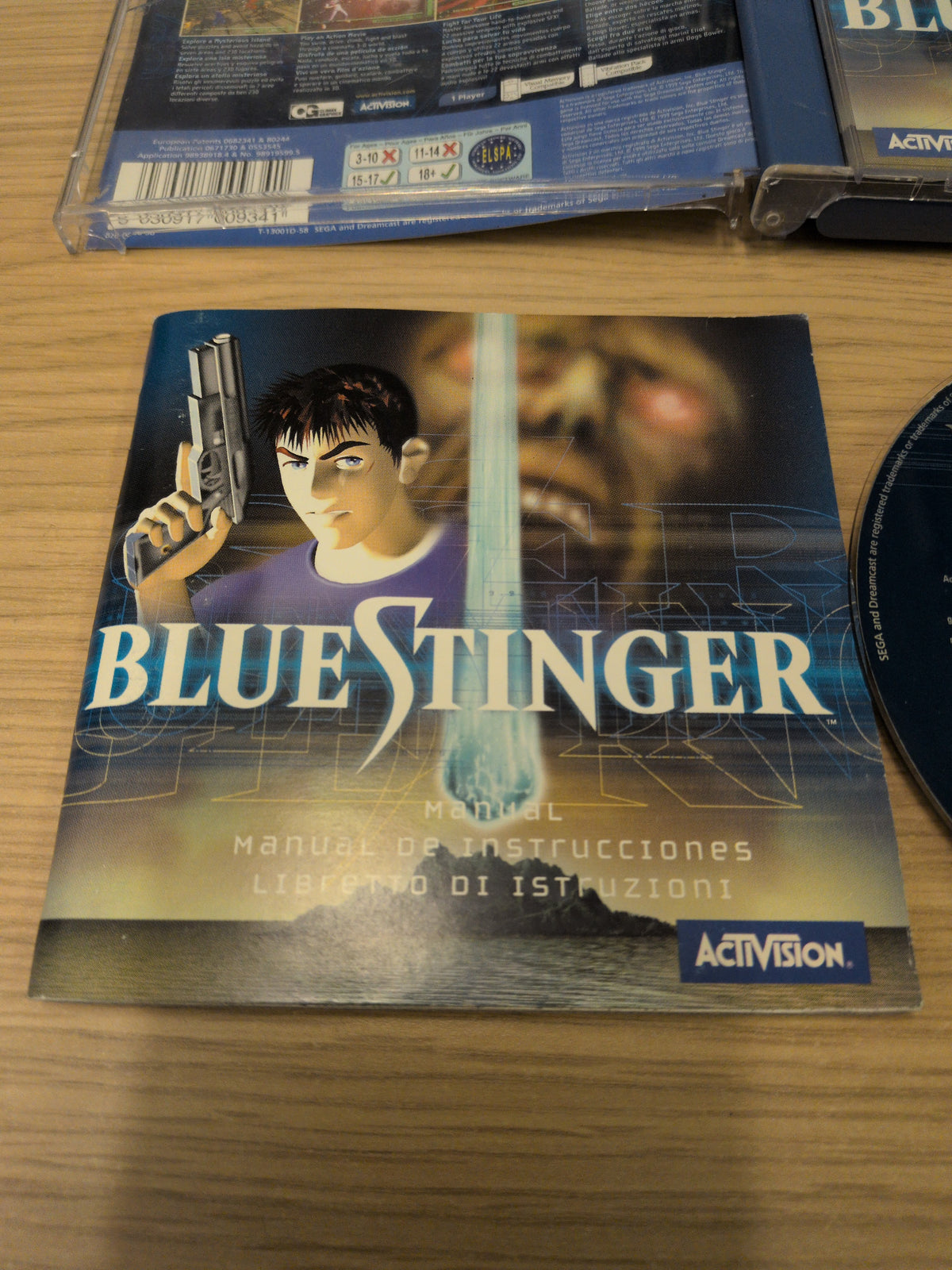 Blue Stinger Sega Dreamcast game