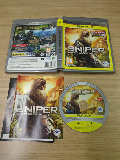 Sniper: Ghost Warrior Platinum Sony PS3 game