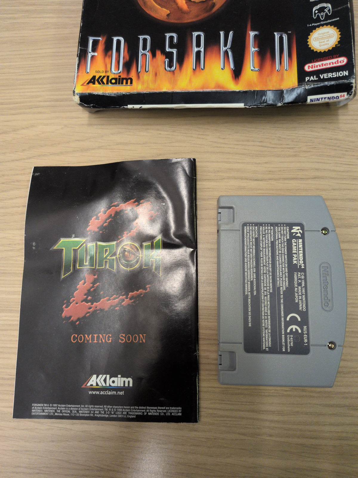 Forsaken Nintendo N64 game