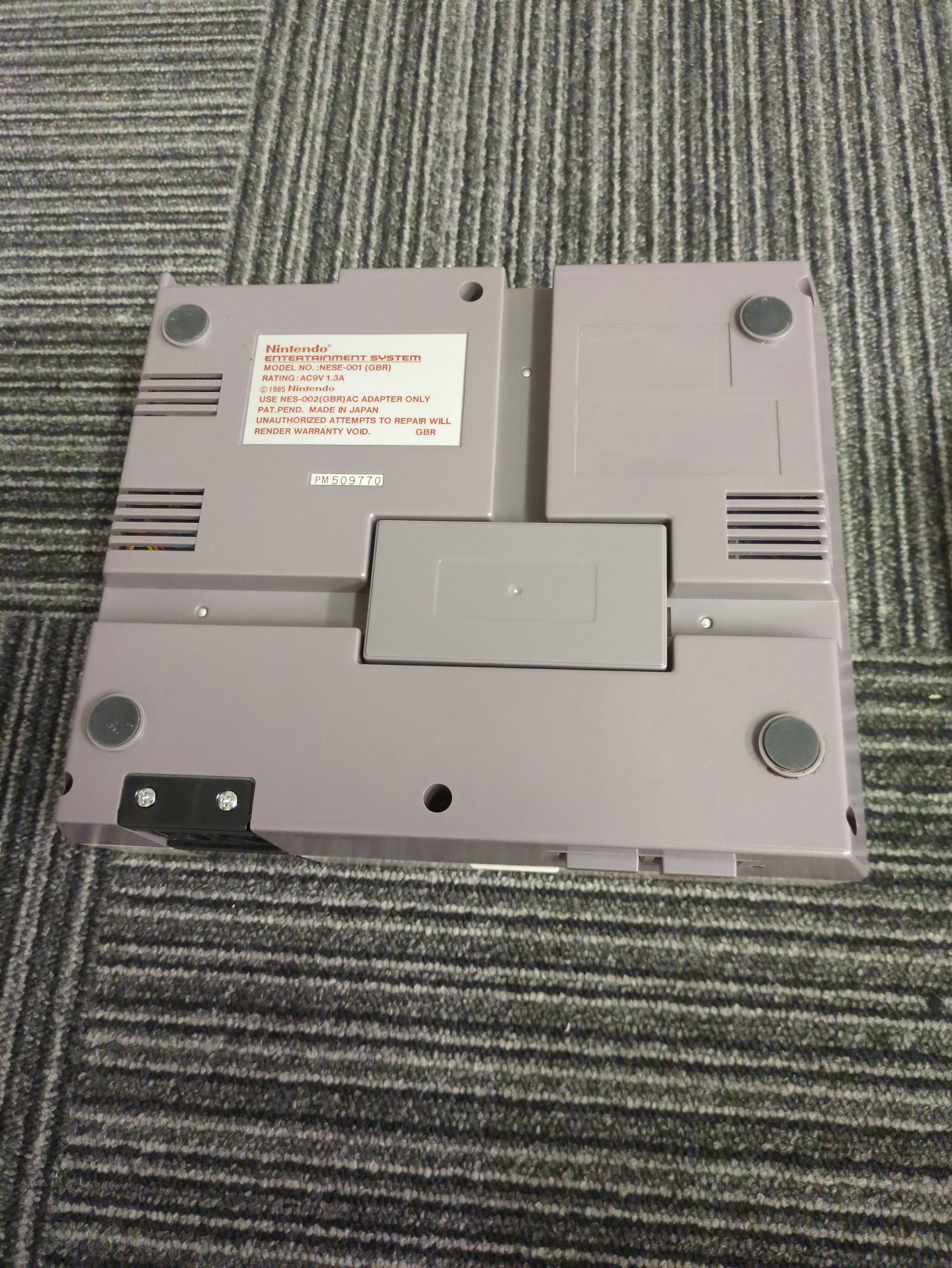 Teenage Mutant Hero Turtles NES Nintendo Entertainment System Boxed Console
