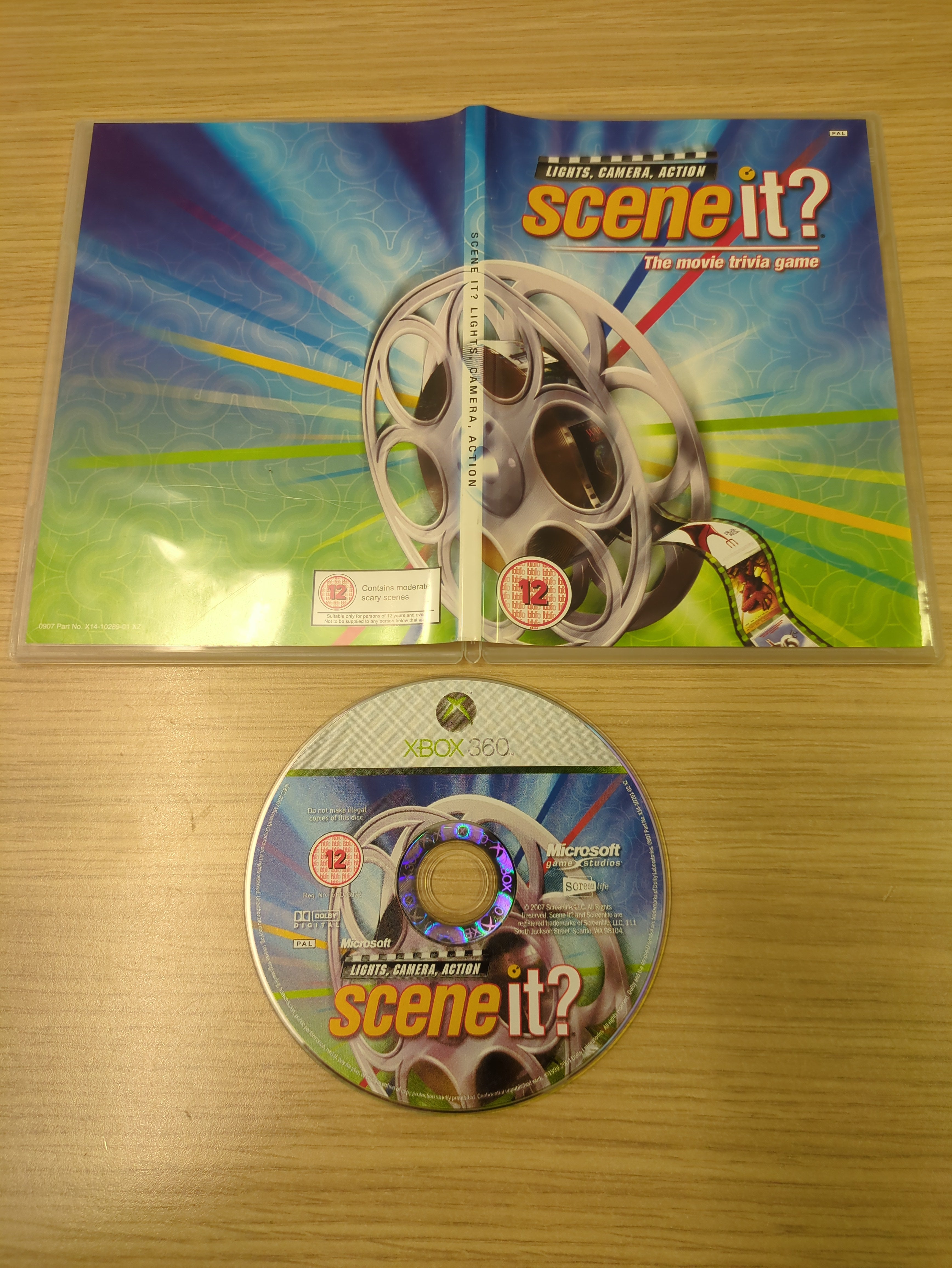 Scene It? Lights Camera Action Xbox 360 game