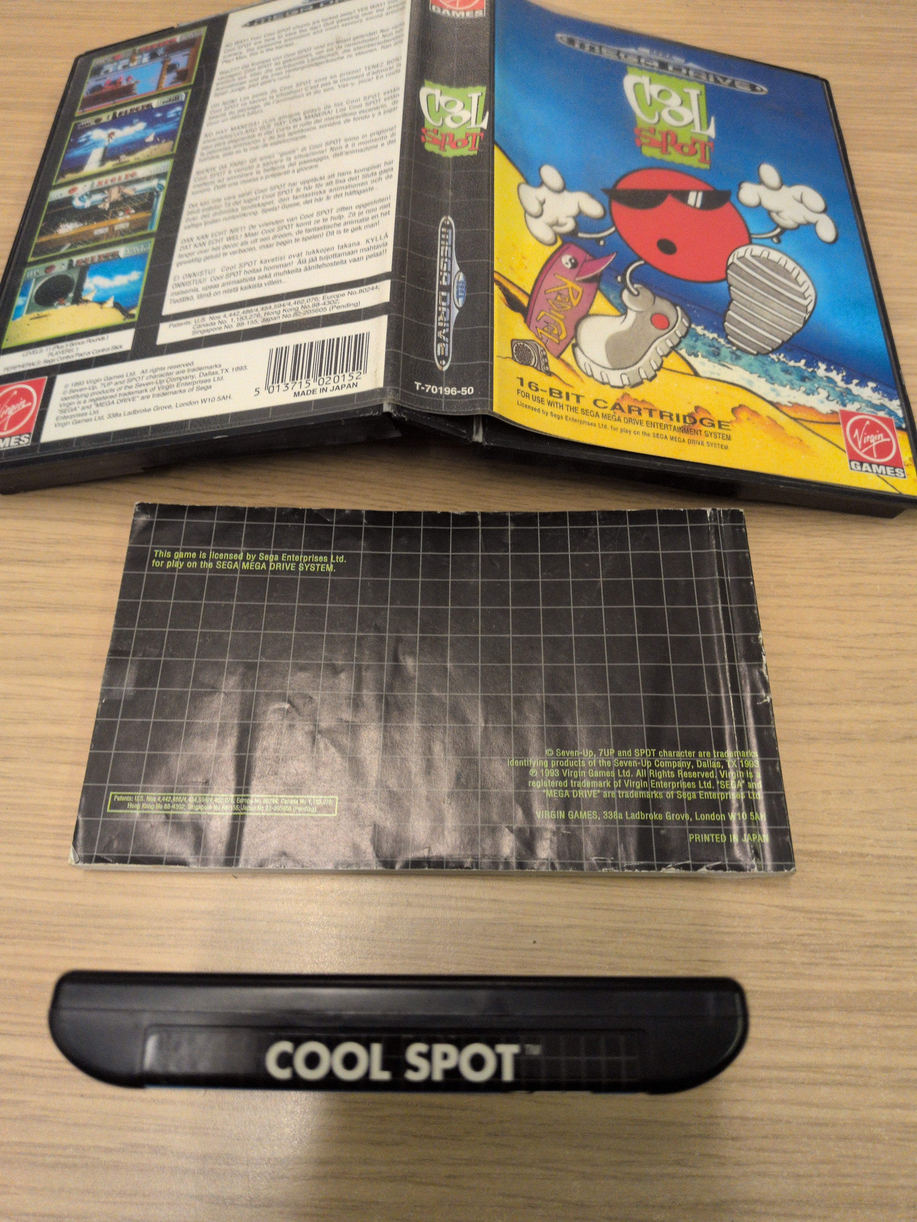Cool Spot Sega Mega Drive game