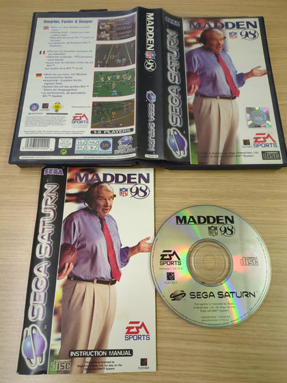 Madden NFL 98 Sega Saturn game