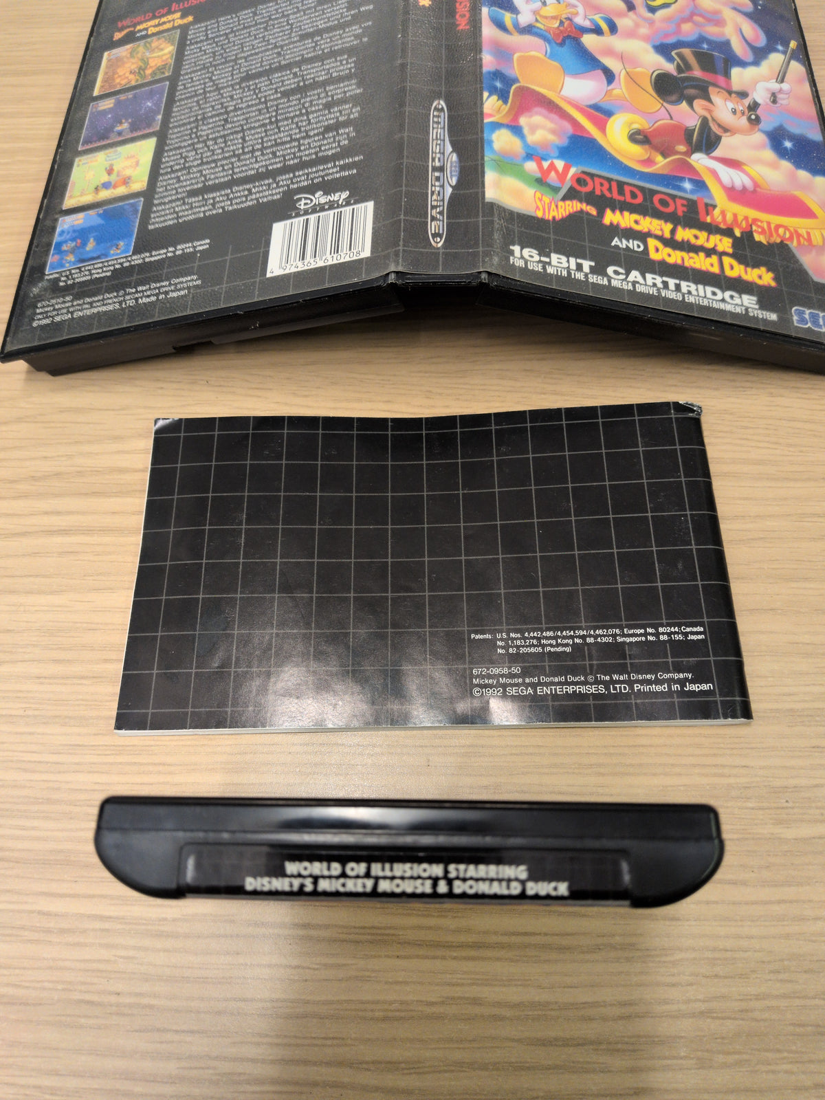 World of Illusion starring Mickey Mouse and Donald Duck (Disney's) Sega Mega Drive game