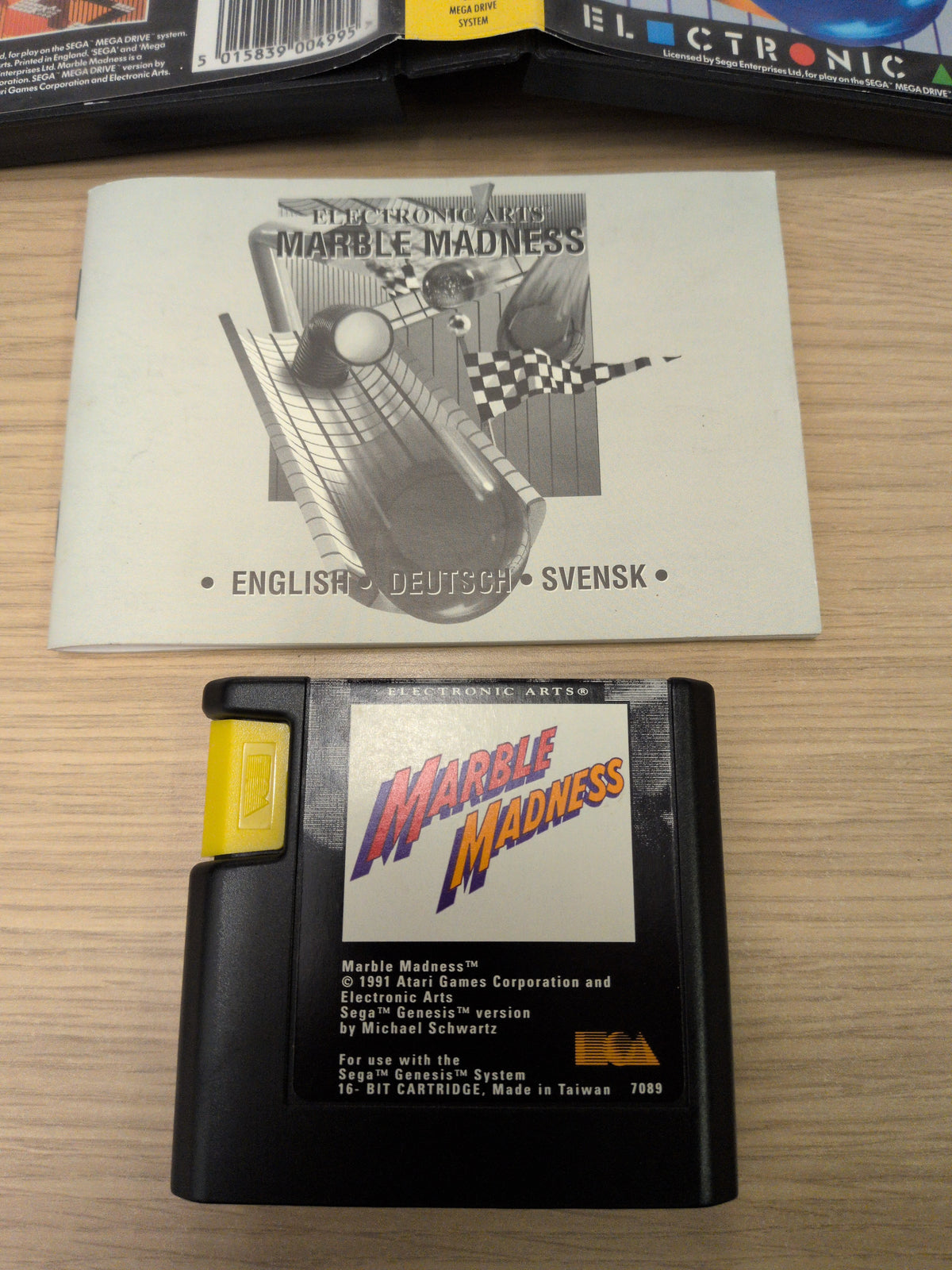 Marble Madness Sega Mega Drive game