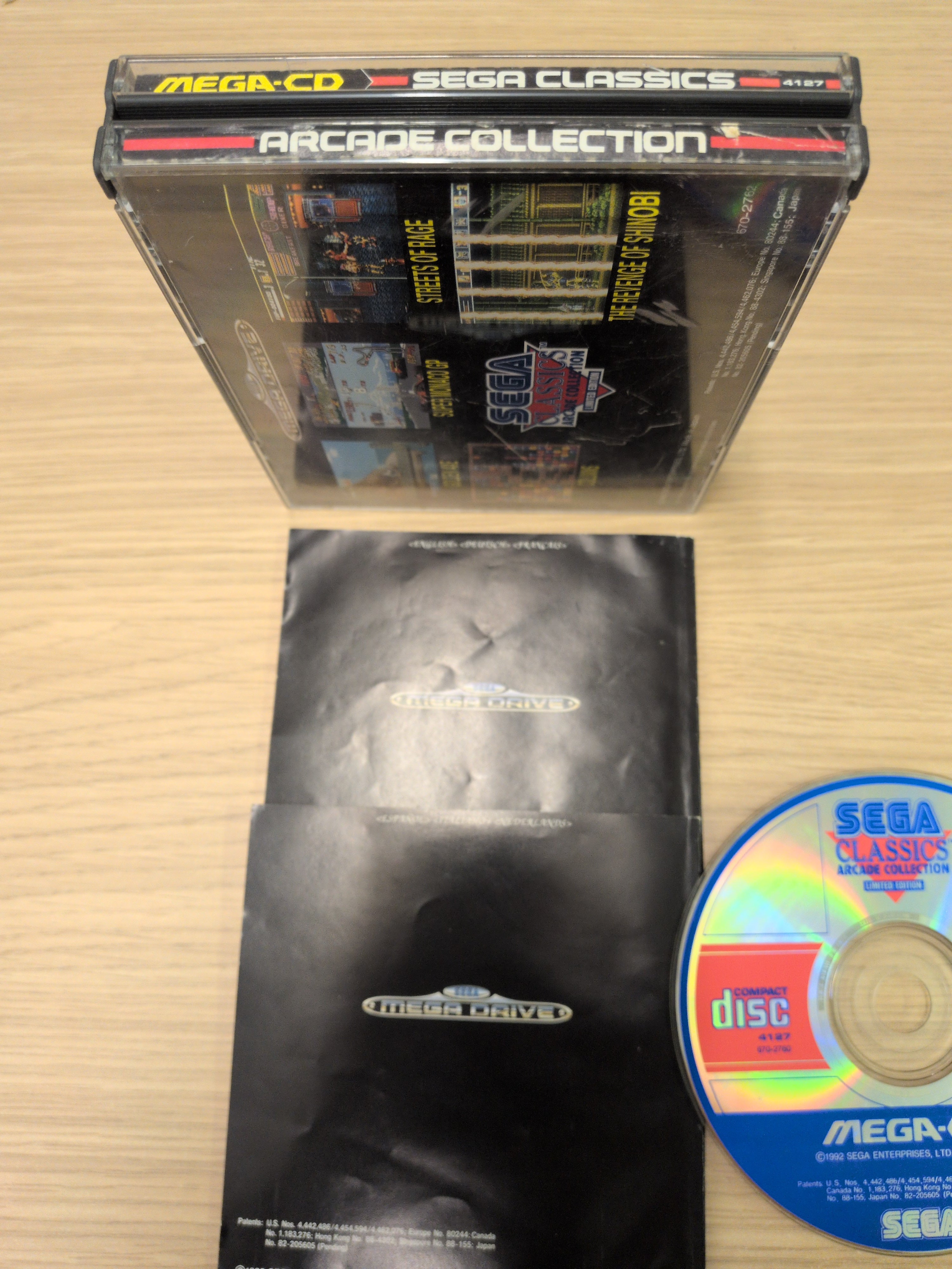 Sega Classics Arcade Collection Sega Mega-CD game (5-in-1)