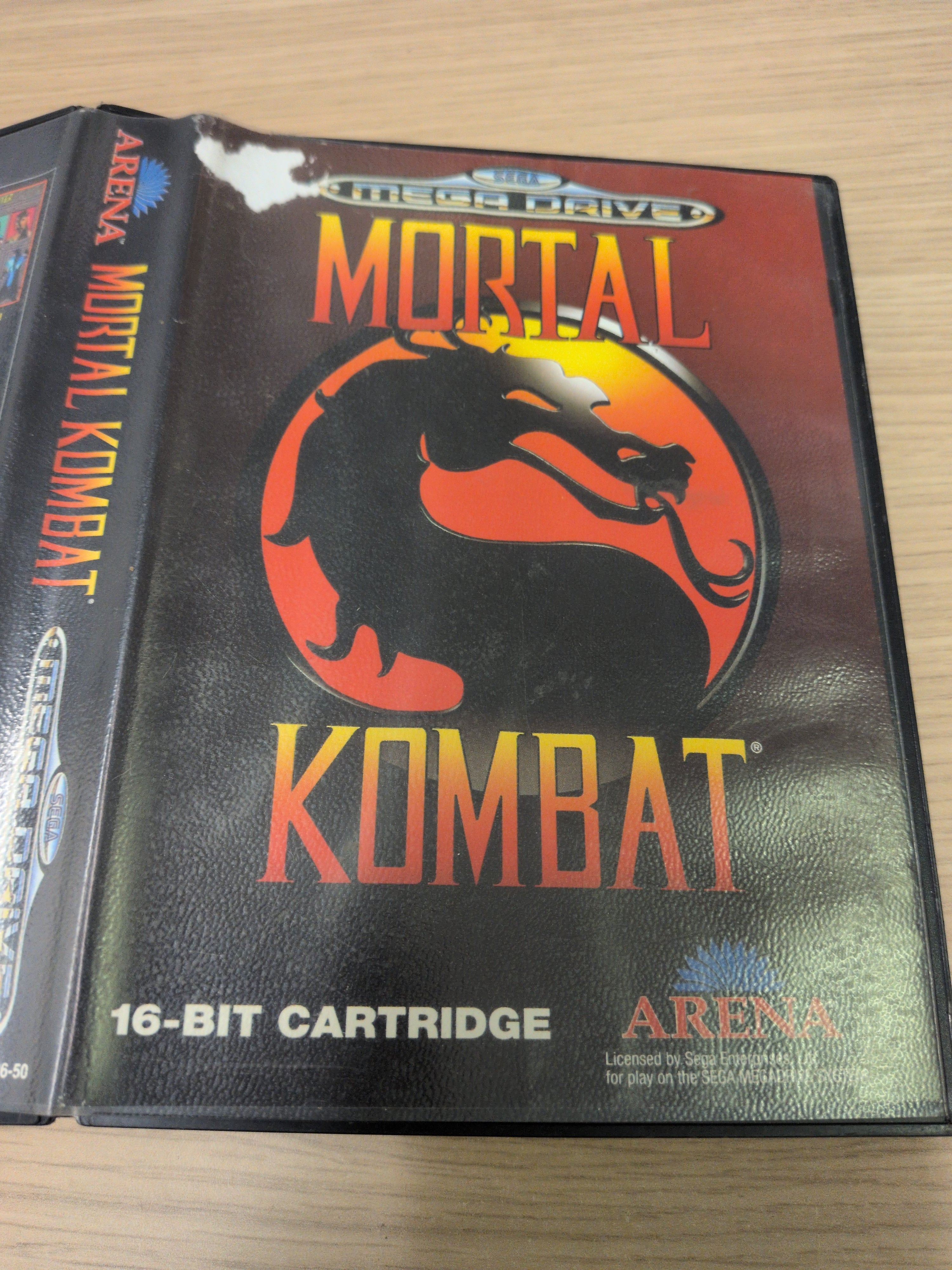 Mortal Kombat Sega Mega Drive game