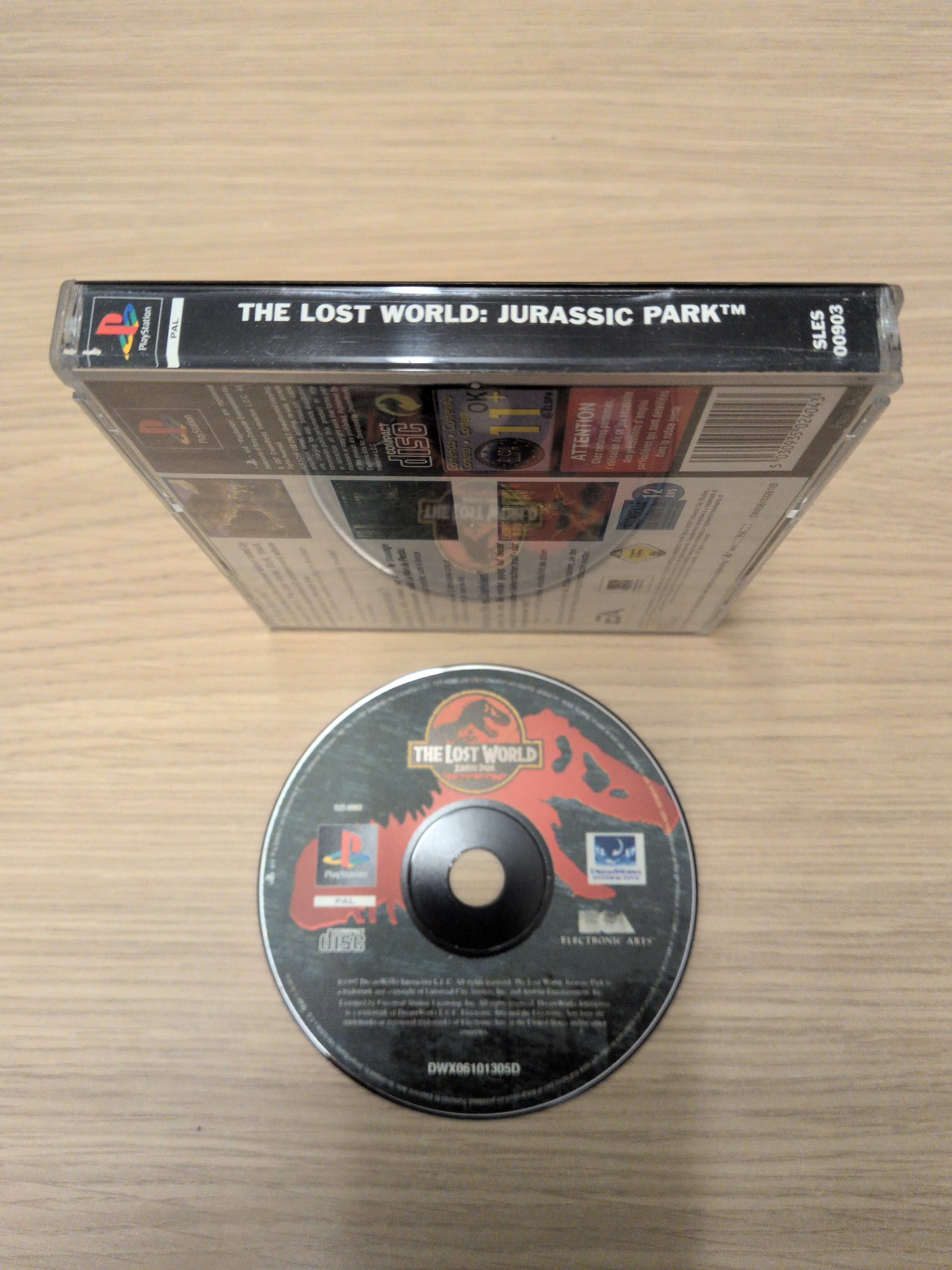 The Lost World: Jurassic Park (EA Classics) Sony PS1 game