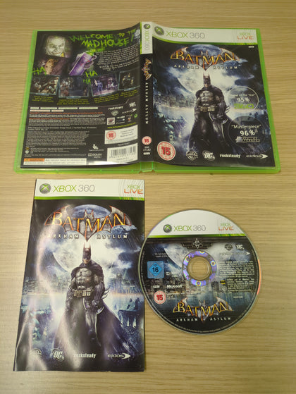 Batman Arkham Asylum Xbox 360 game