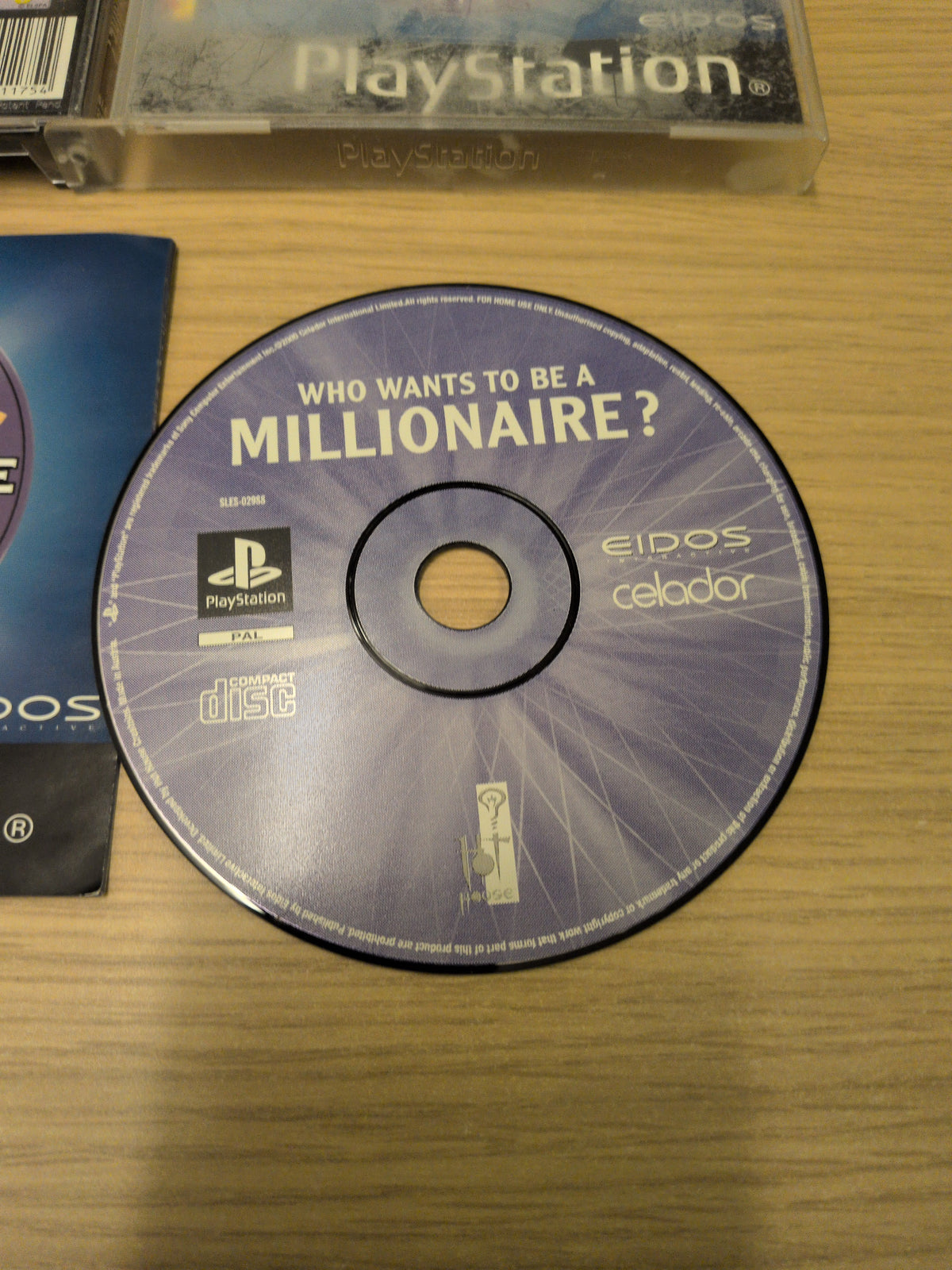 Who Wants to Be A Millionaire Sony PS1 game