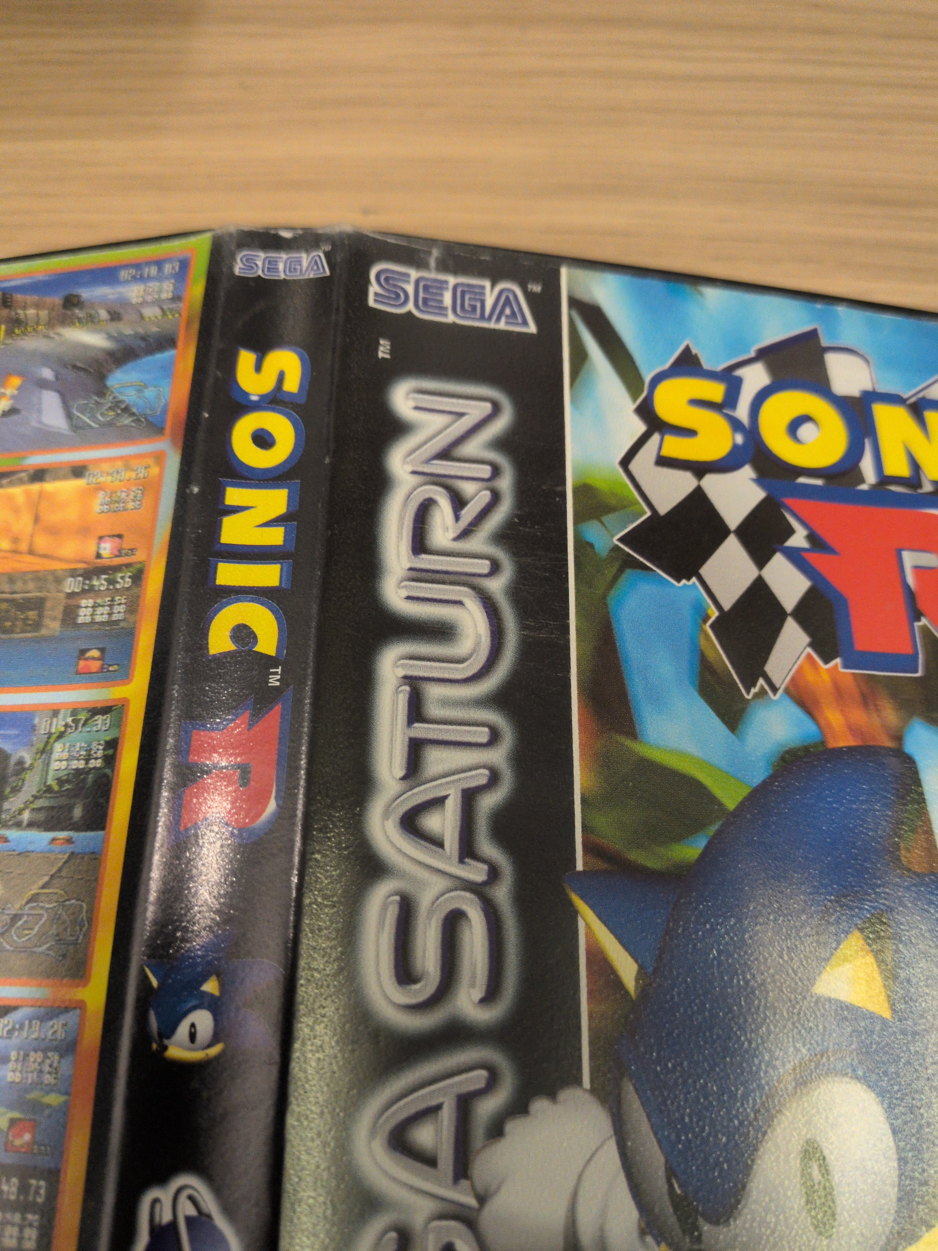 Sonic R Sega Saturn game