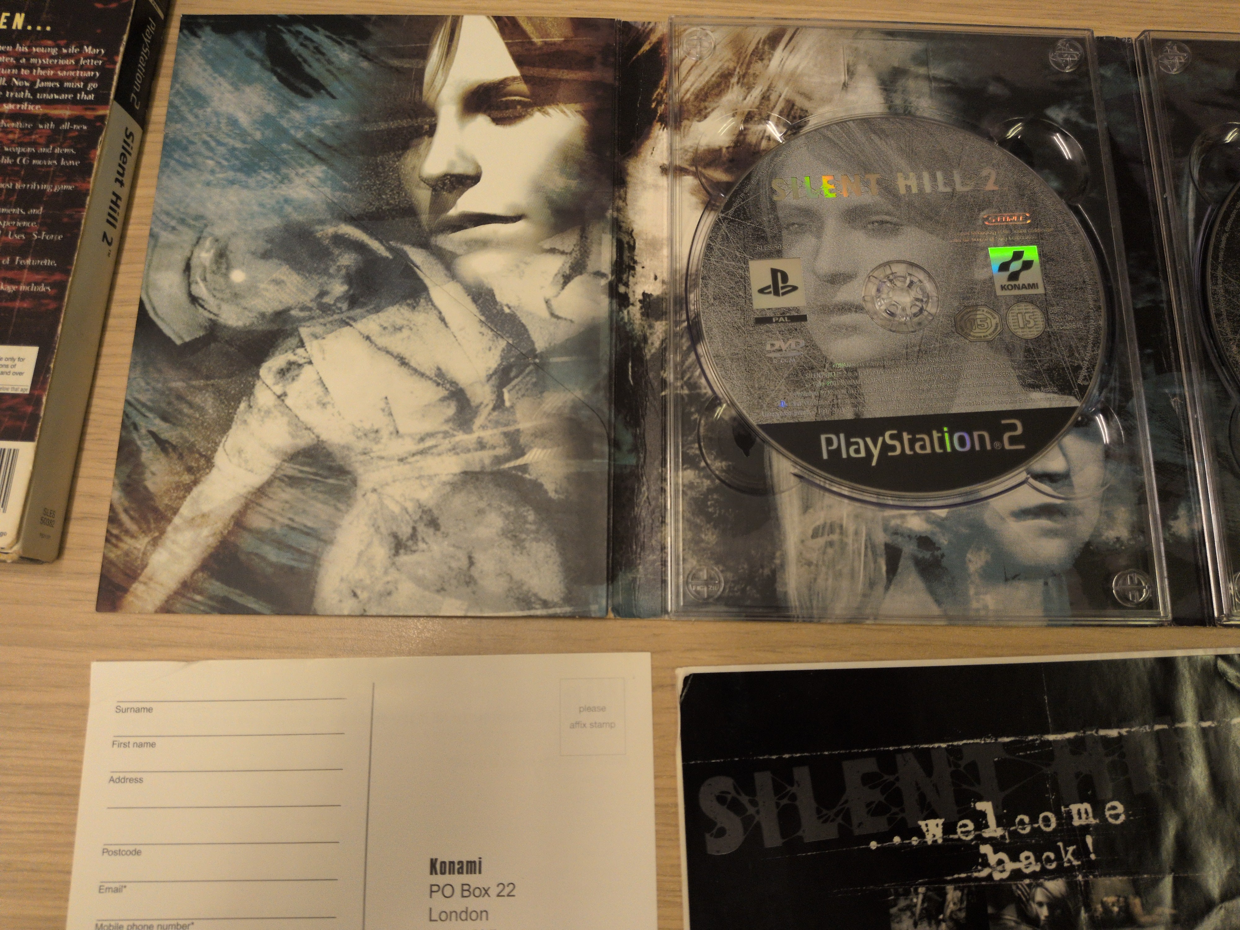 Silent Hill 2 Special 2 Disc Set Sony PS2 game