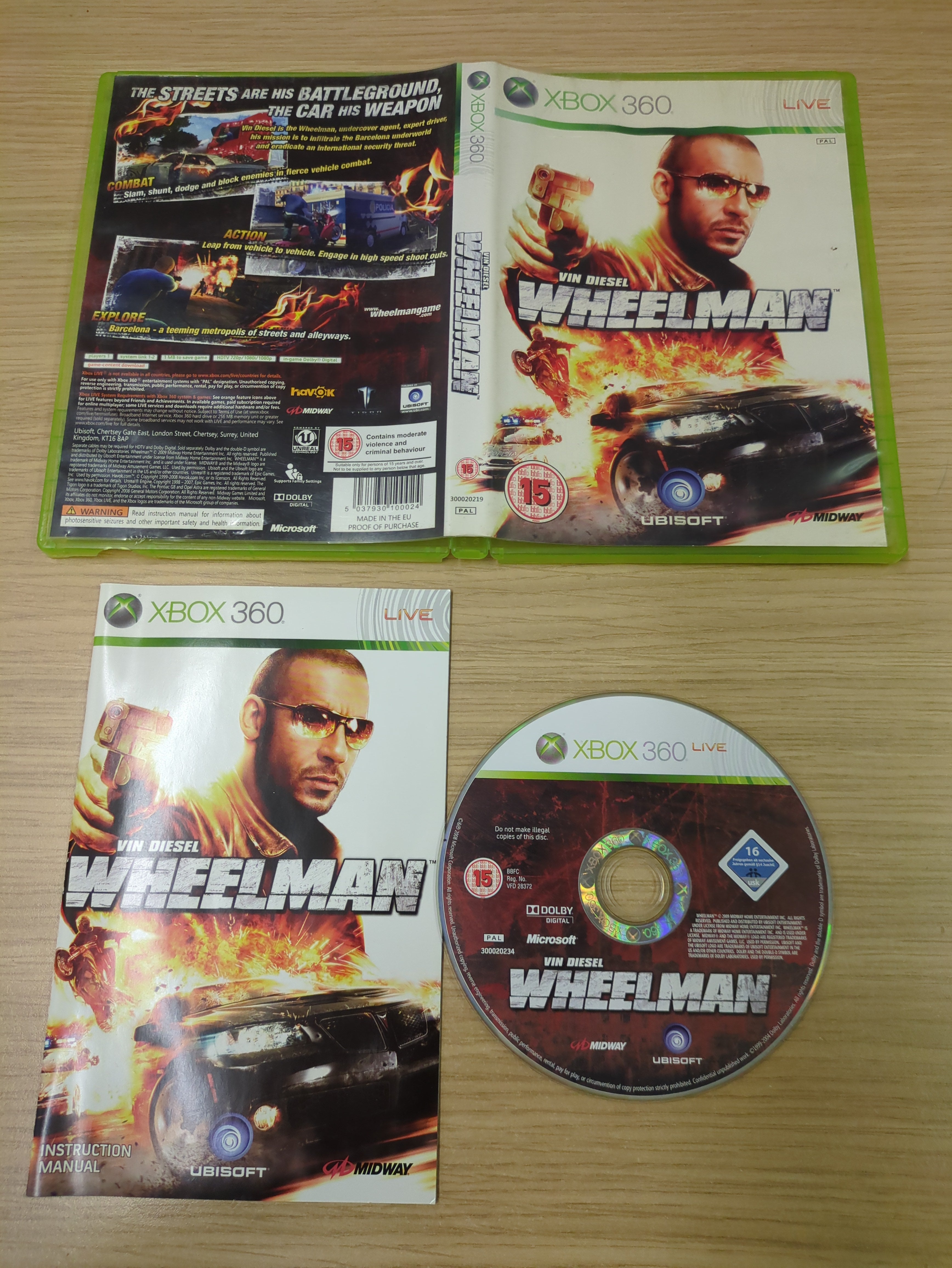 Wheelman Xbox 360 game