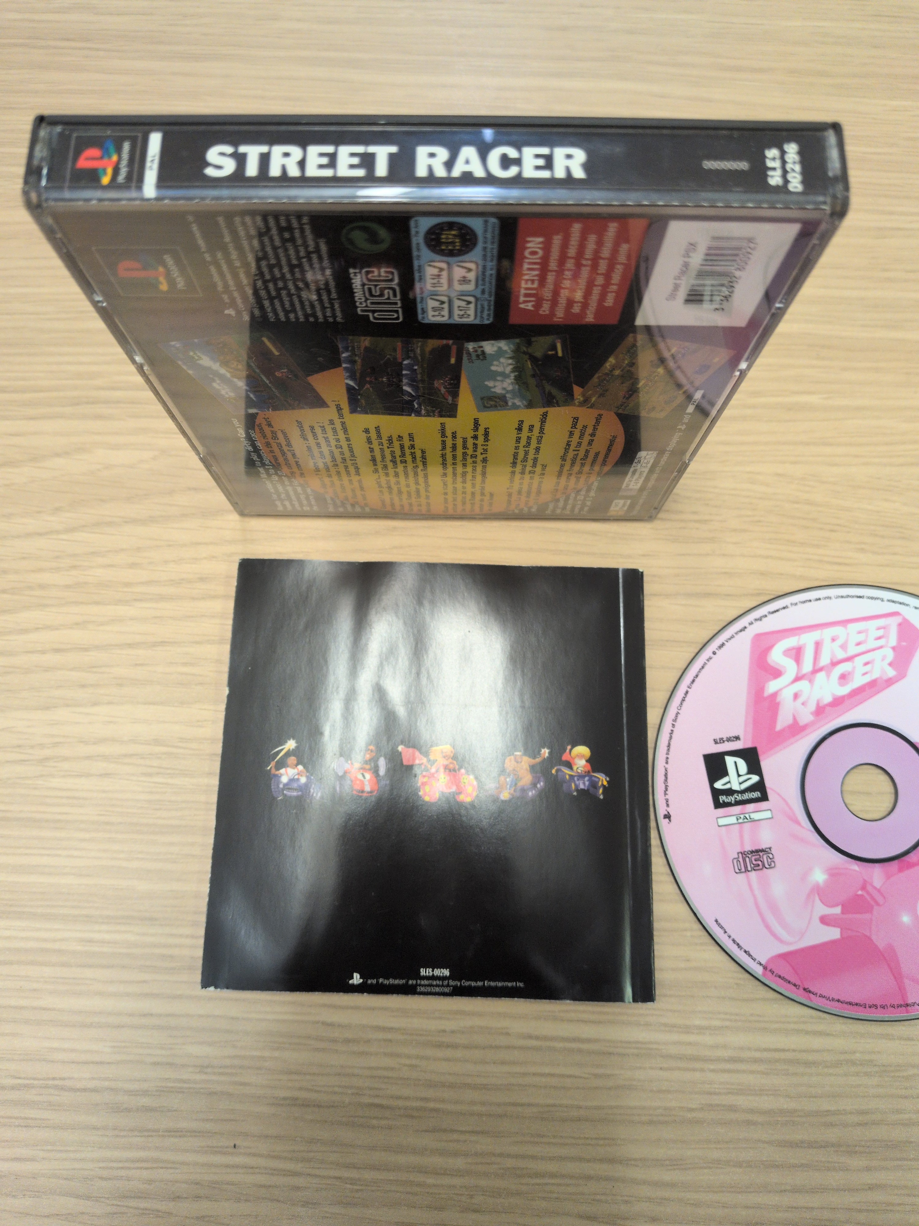 Street Racer Sony PS1 game