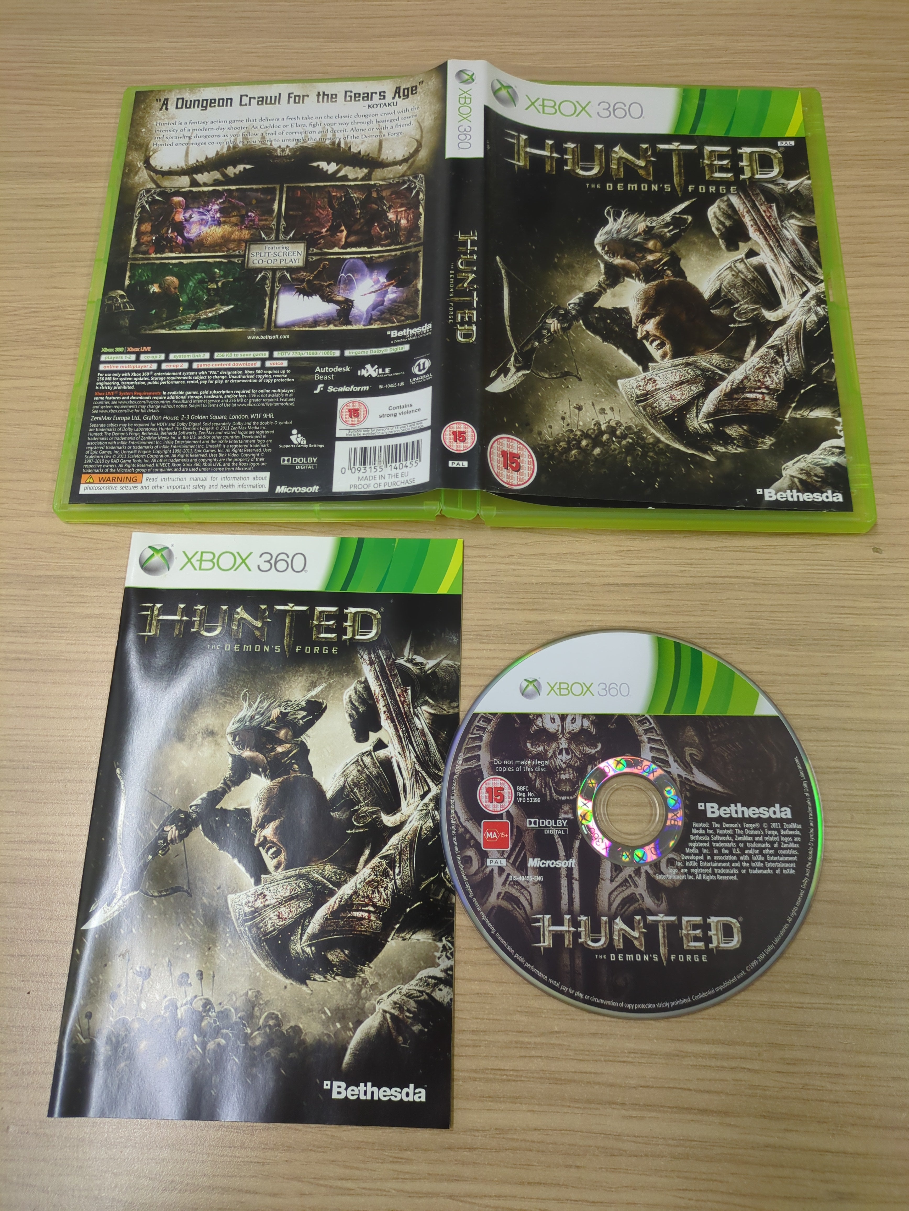 Hunted The Demon Forge Xbox 360 game