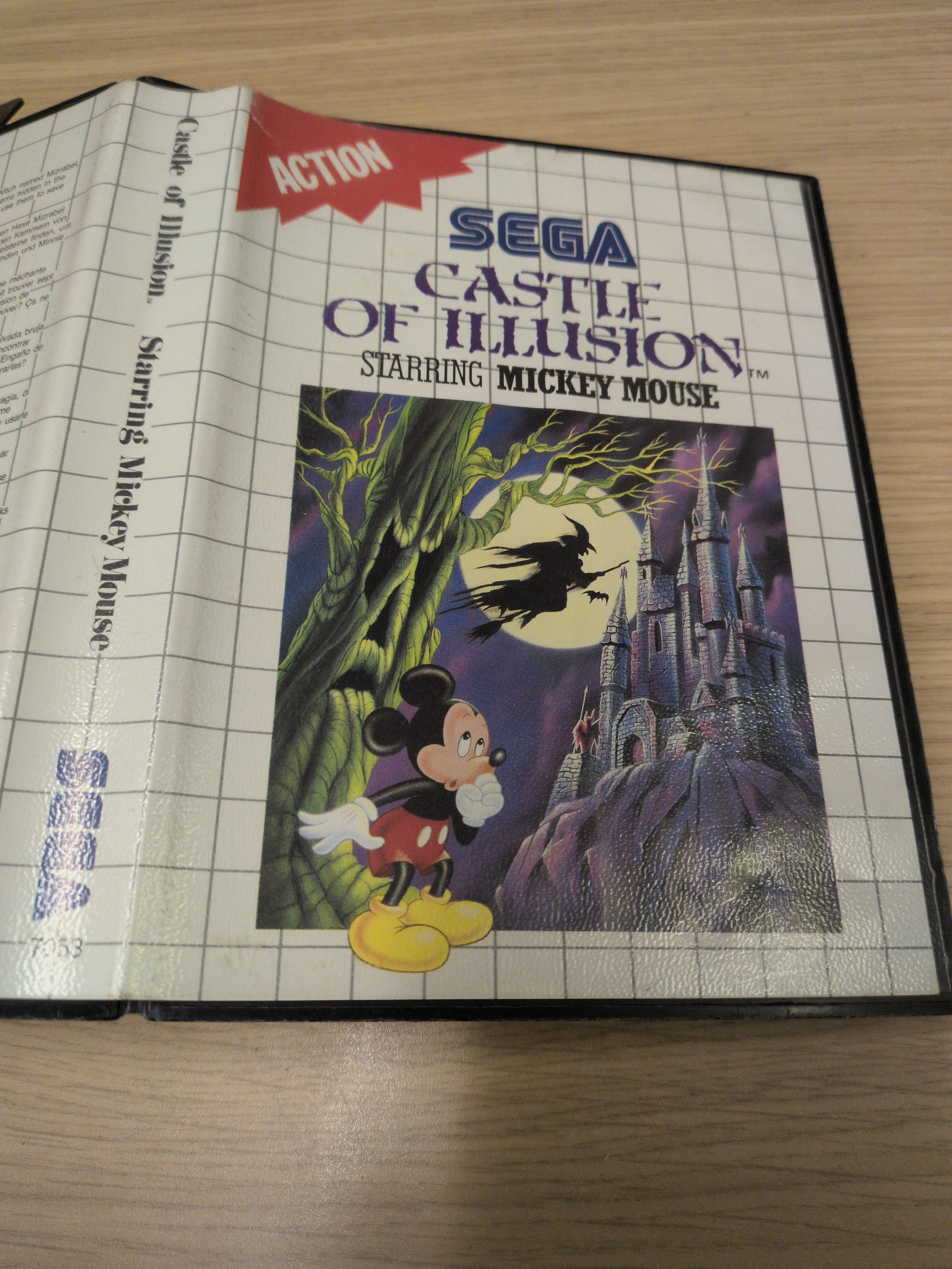 Castle of Illusion starring Mickey Mouse (Disney's) Sega Master System game